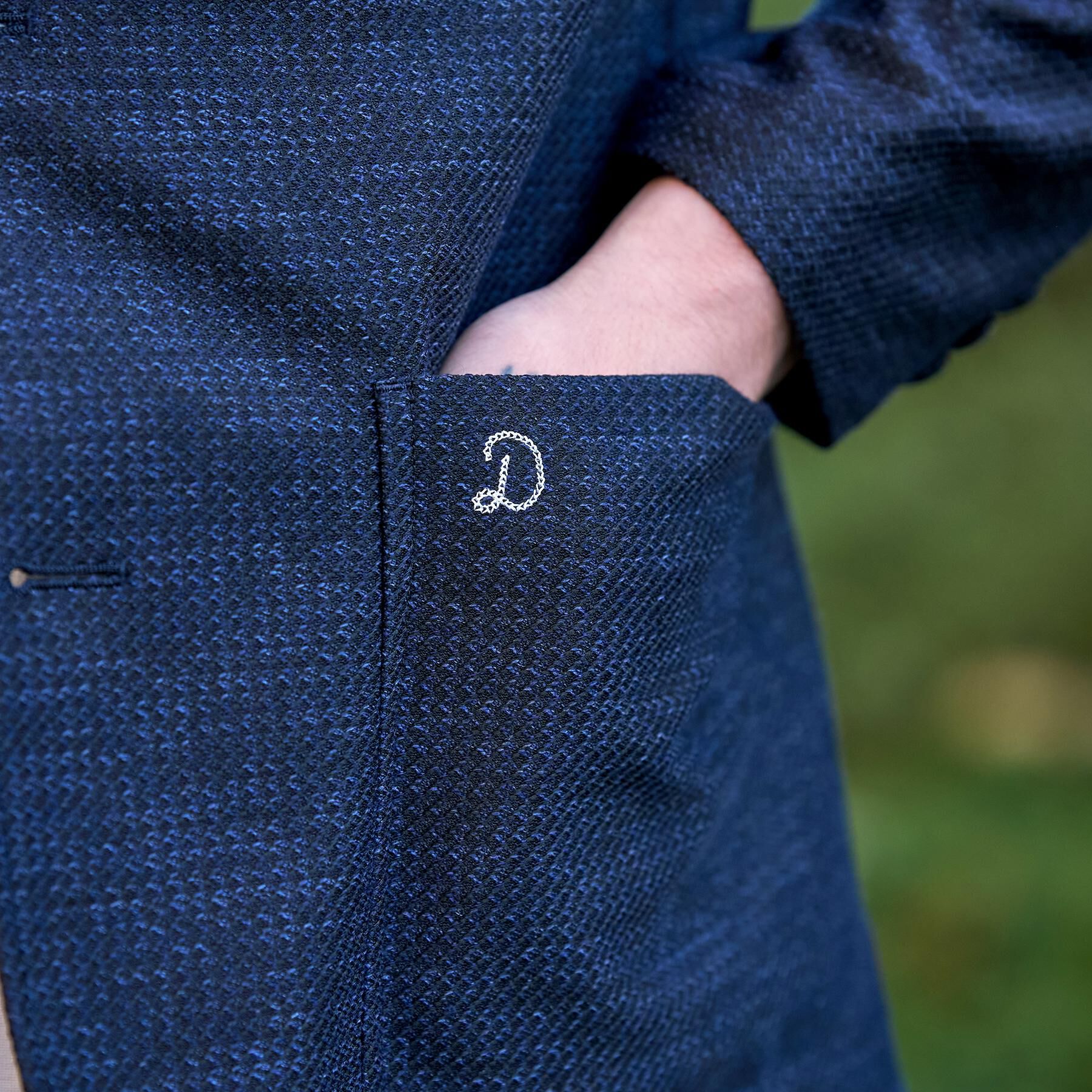 DRESSTERIOR「【Safari5月号掲載/ウォッシャブル】鹿の子 コンフォータブルジャケット」|テーラードジャケット|