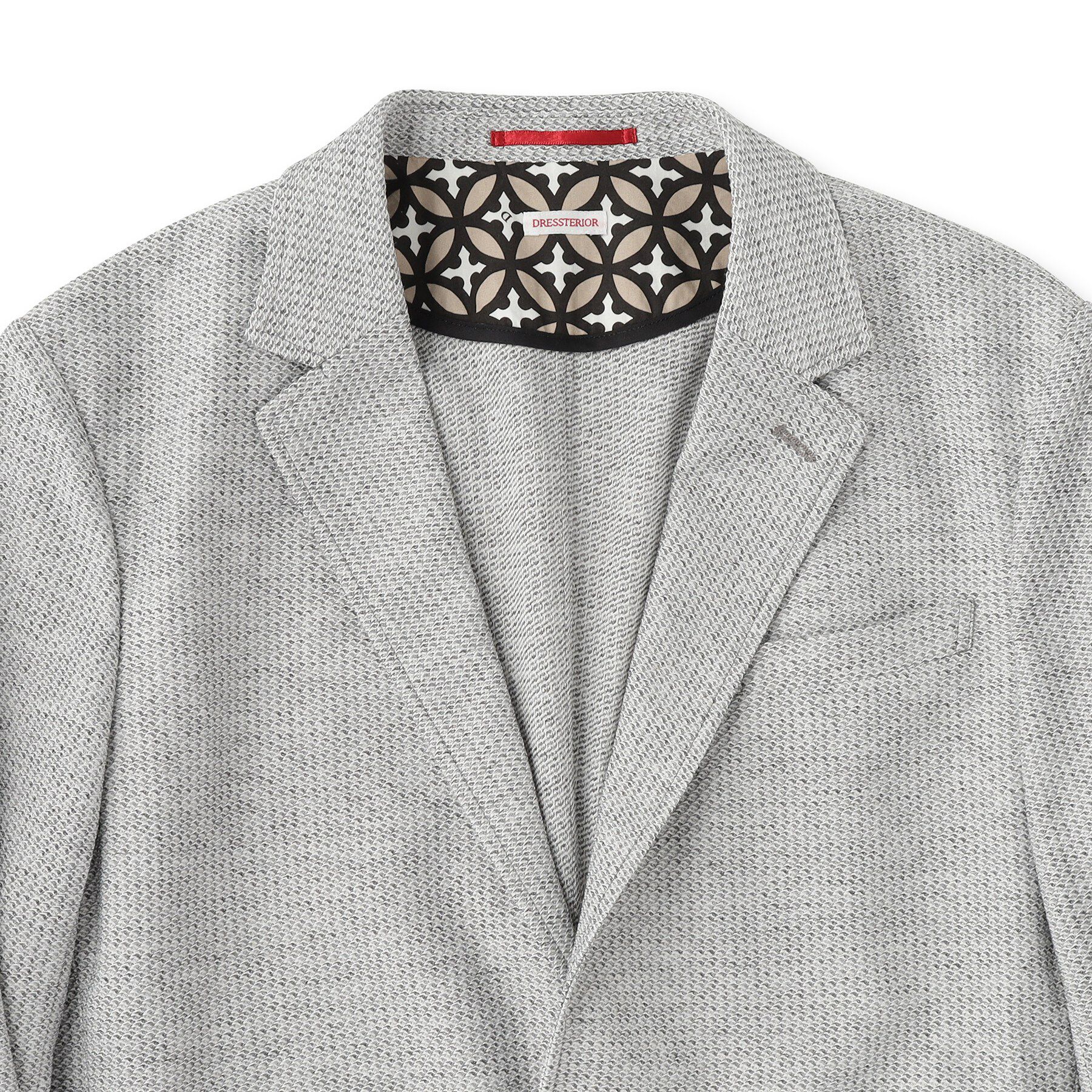 DRESSTERIOR「【Safari5月号掲載/ウォッシャブル】鹿の子 コンフォータブルジャケット」|テーラードジャケット|