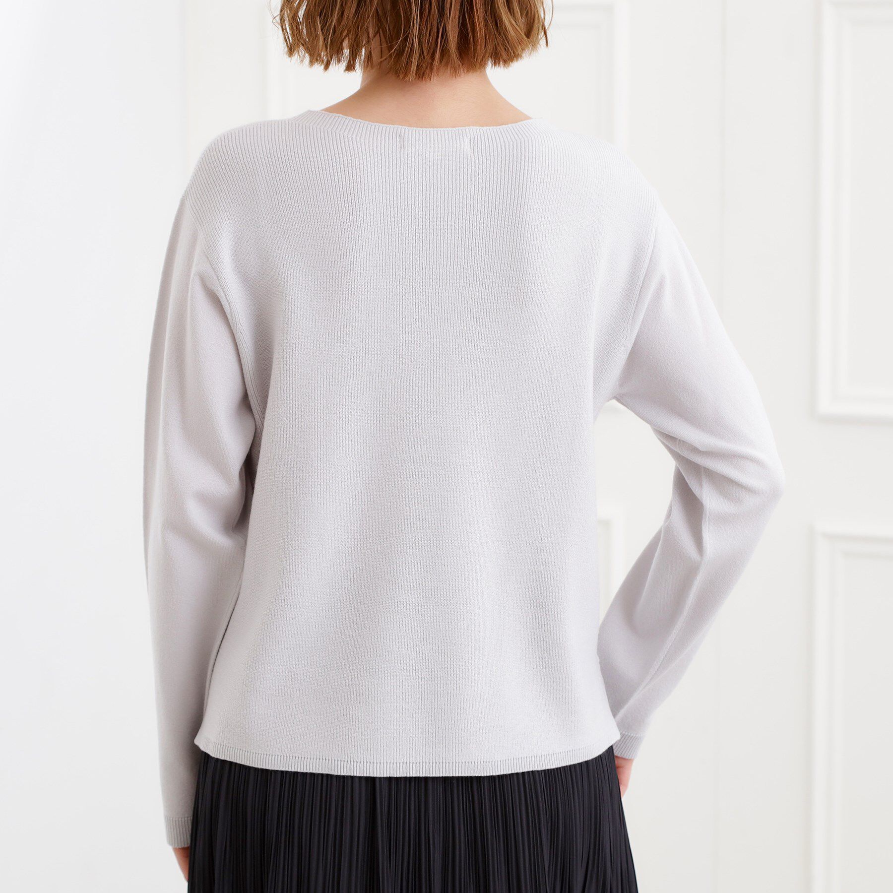 grove「春新色！洗濯機で洗えるベーシックニット【毛玉軽減】」|ニット・セーター|