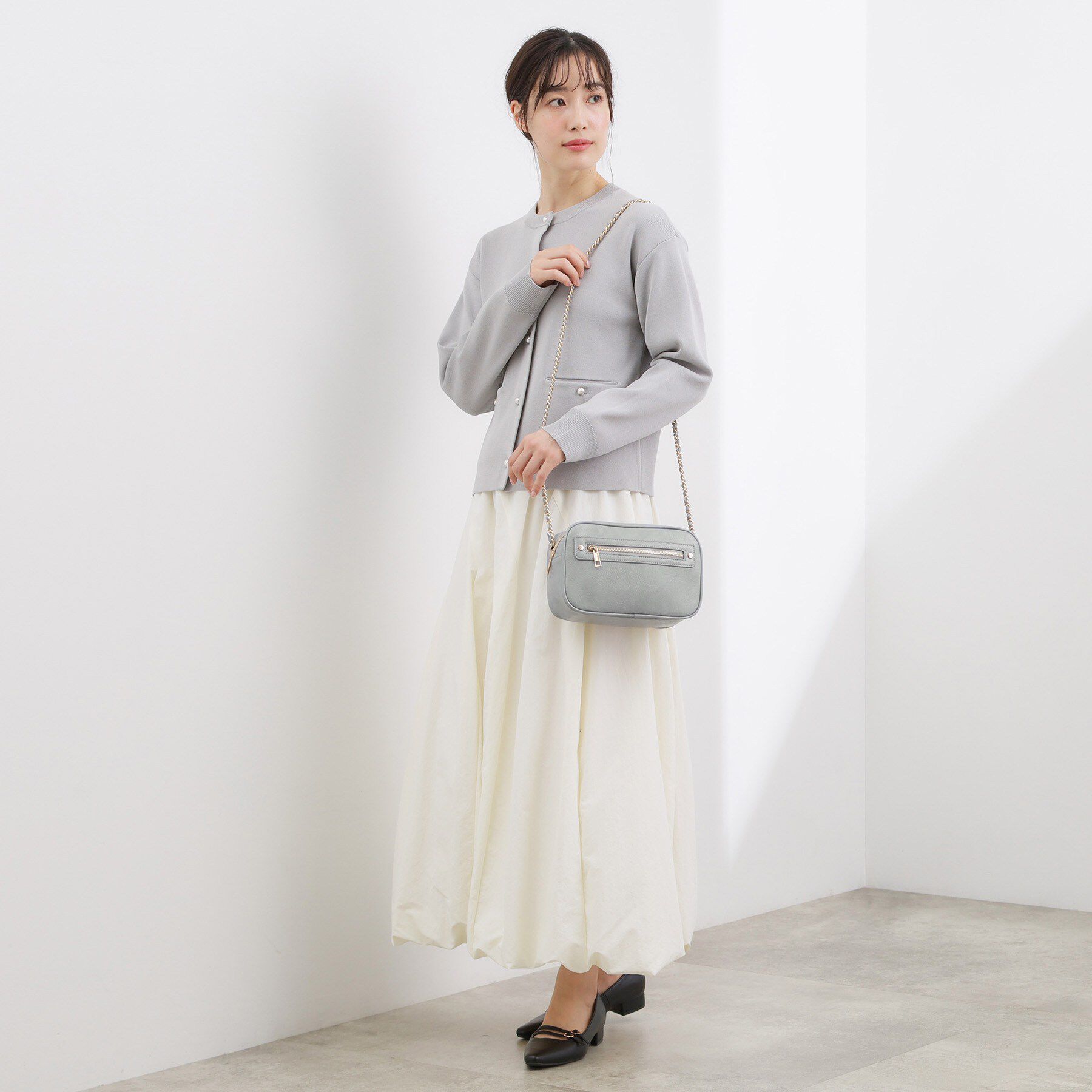 grove「スクエアZipポケチェーンショルダー」|ショルダー・メッセンジャー|