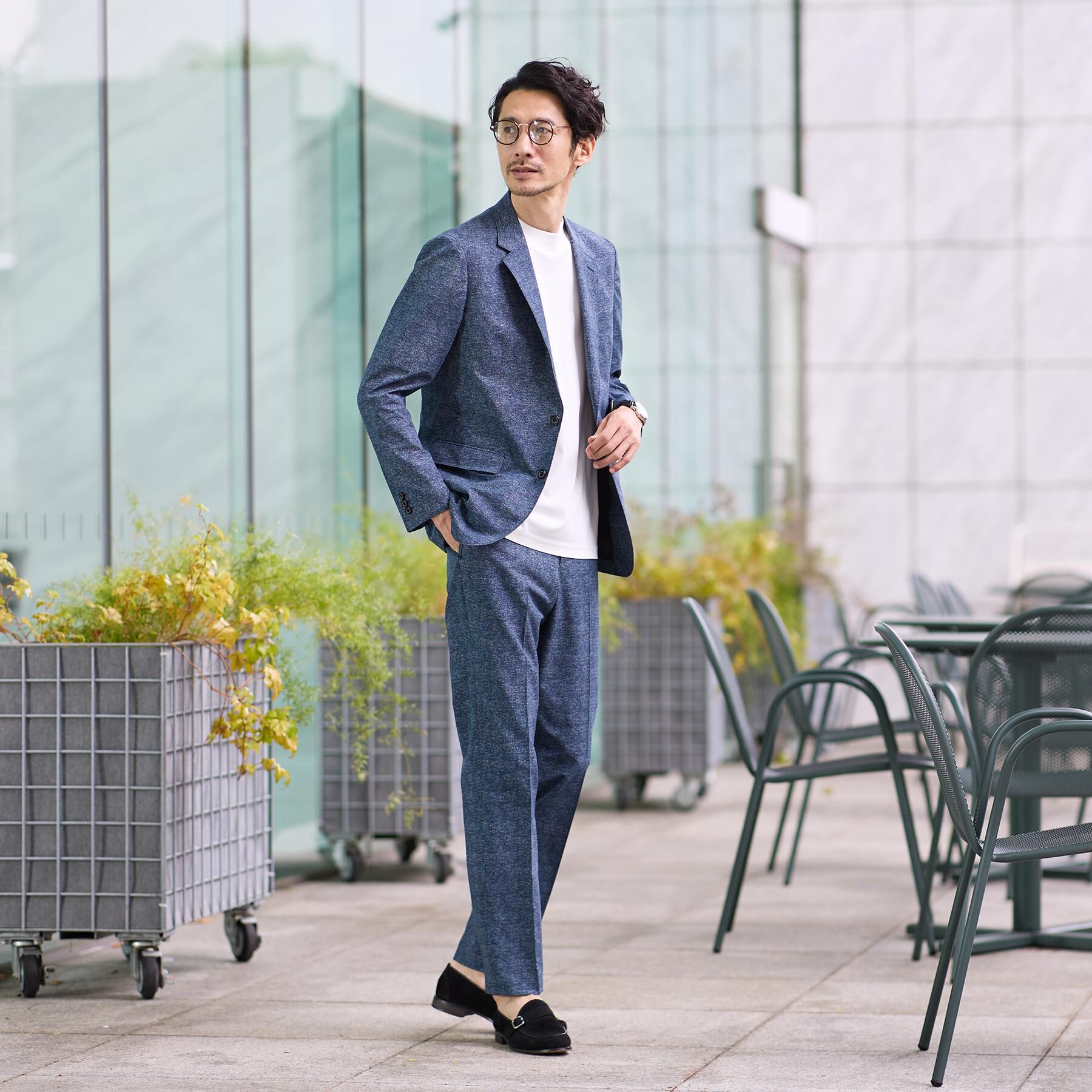 TAKEO KIKUCHI「【抗菌防臭】COOL DOTS（R）ドビープリント パンツ」|その他|