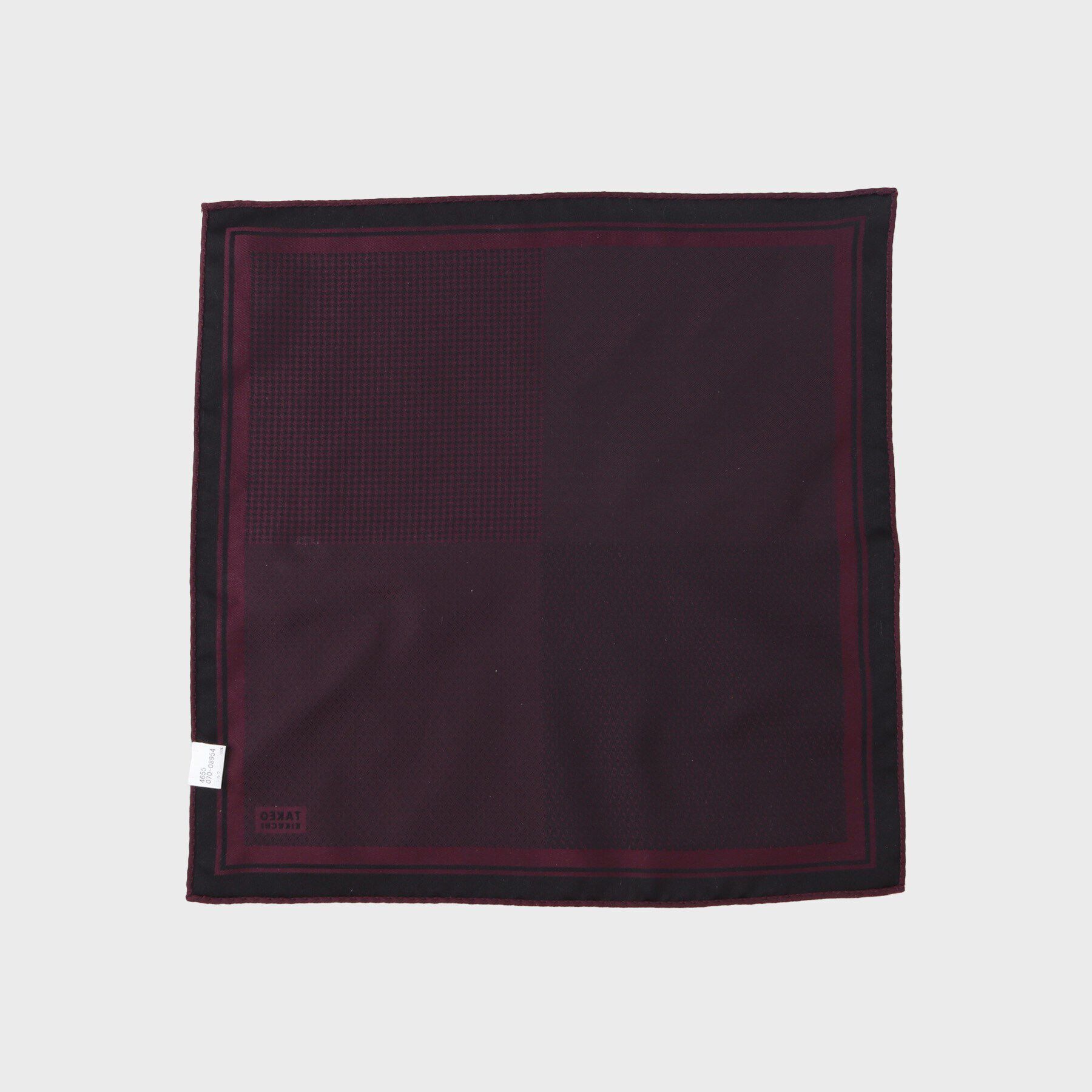 TAKEO KIKUCHI「4面パネル シルクチーフ」|バンダナ・スカーフ|