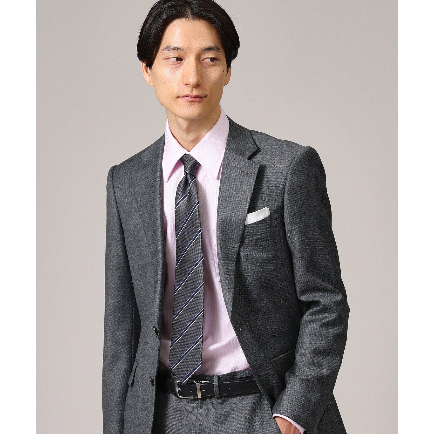 TAKEO KIKUCHI「4面パネル シルクチーフ」|バンダナ・スカーフ|