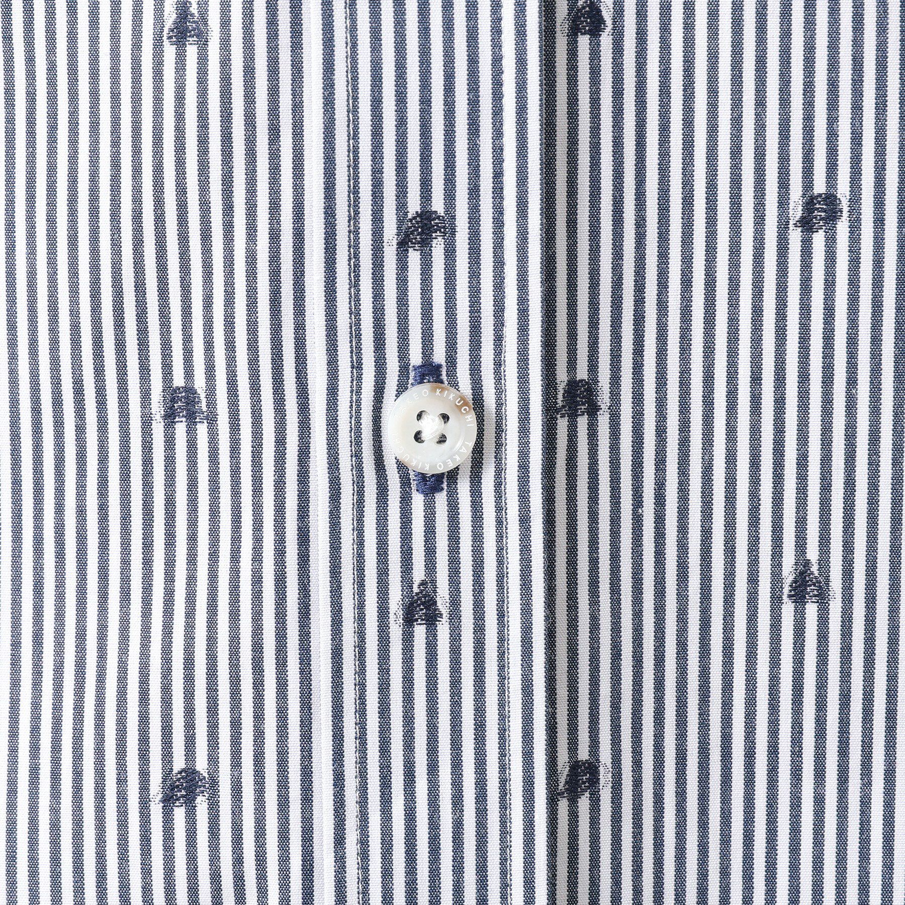 TAKEO KIKUCHI「ハットモチーフ ジャカード ストライプ シャツ」|シャツ・ブラウス|