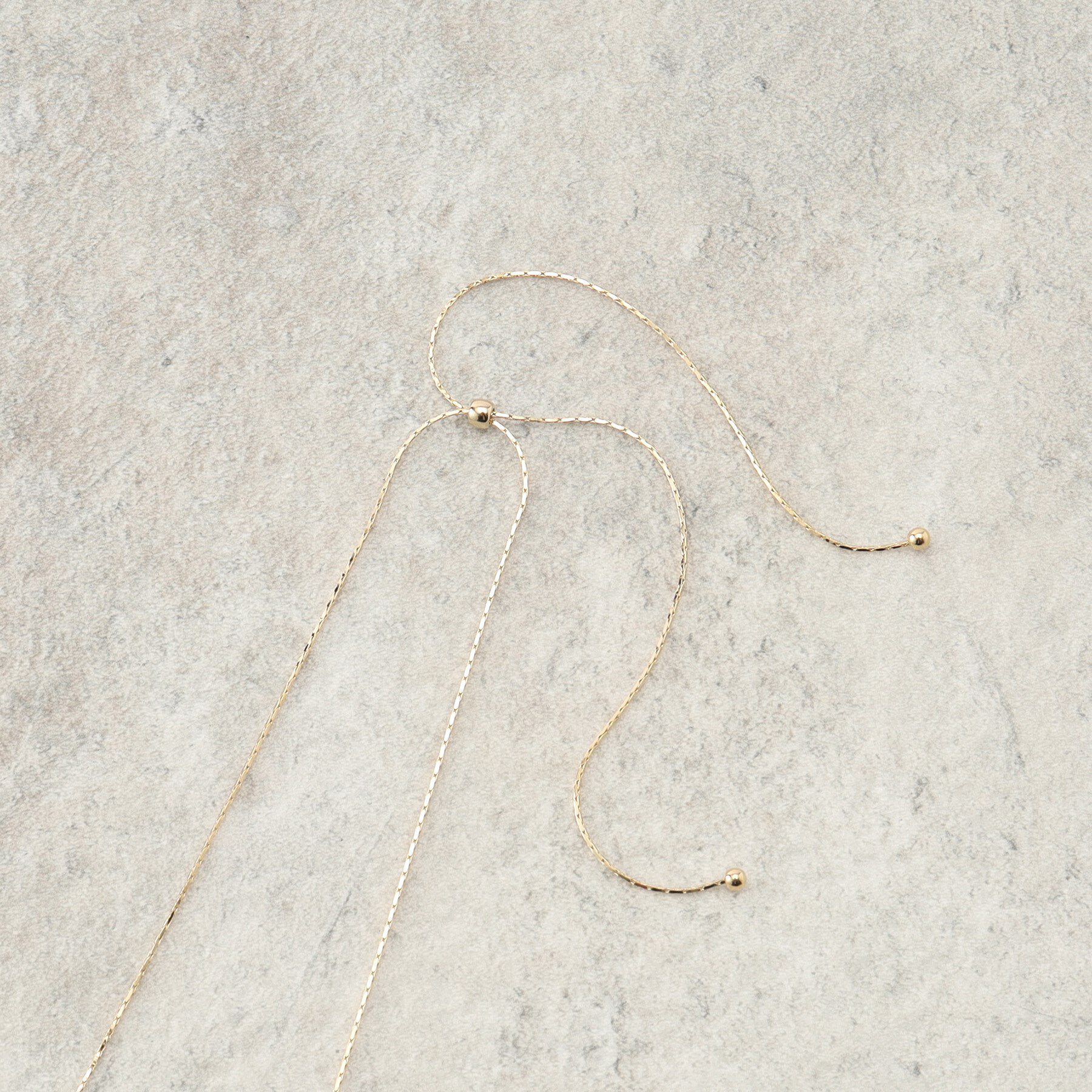 OPAQUE.CLIP「メタルバースライドネックレス」|ネックレス|