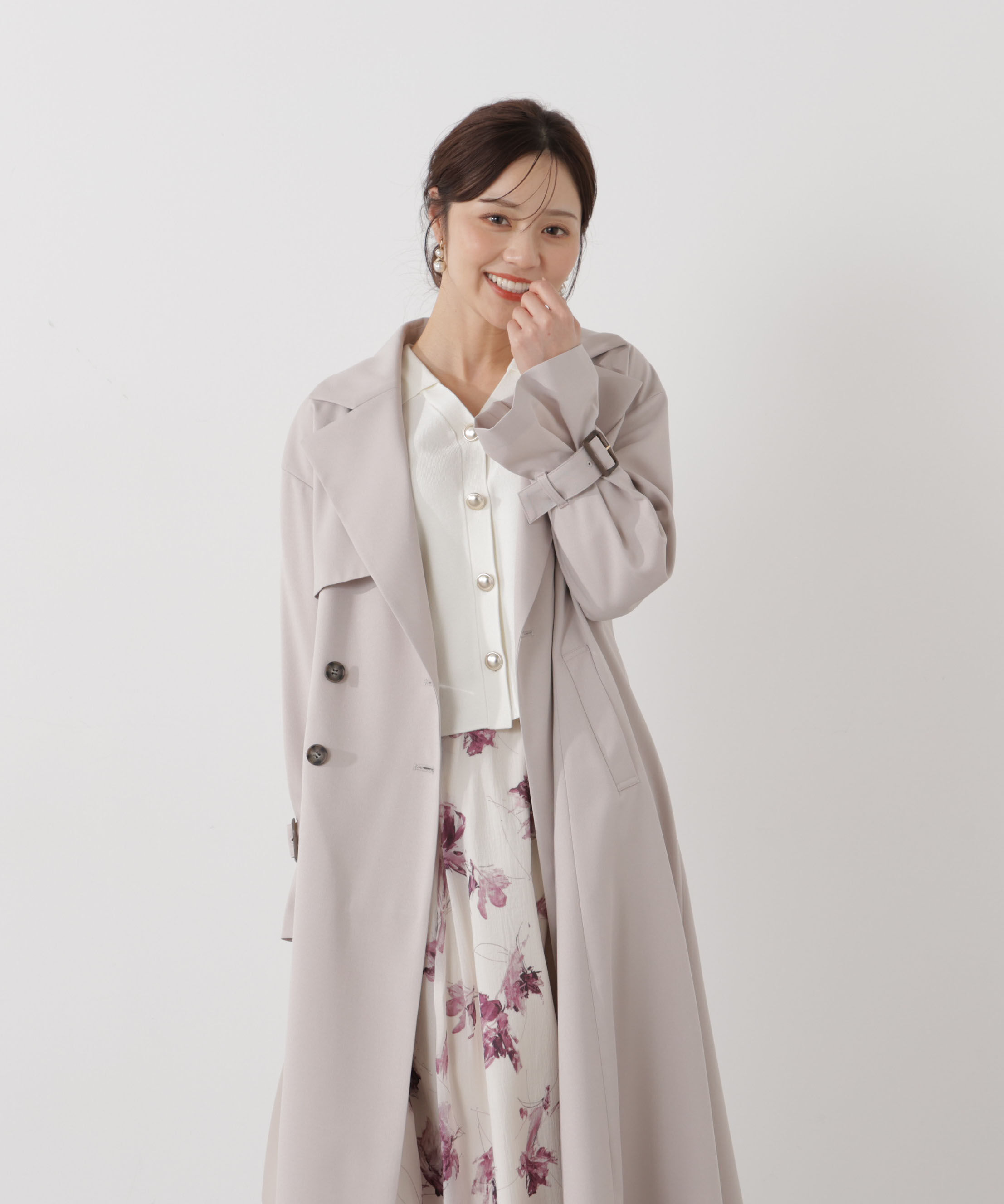 PROPORTION BODY DRESSING「＜防シワ/花粉リリース＞ベーシックトレンチコート」|その他|