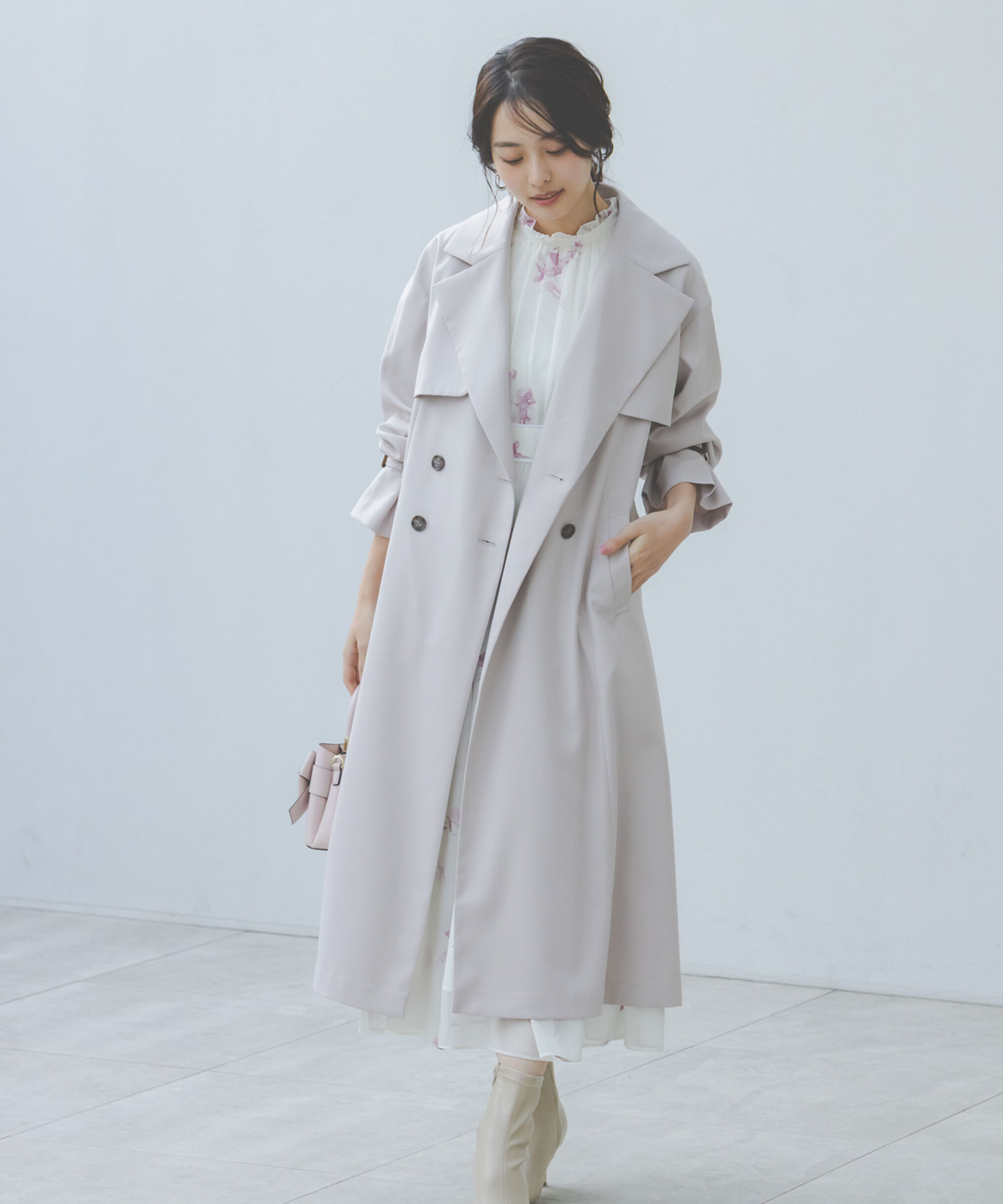 PROPORTION BODY DRESSING「＜防シワ/花粉リリース＞ベーシックトレンチコート」|その他|