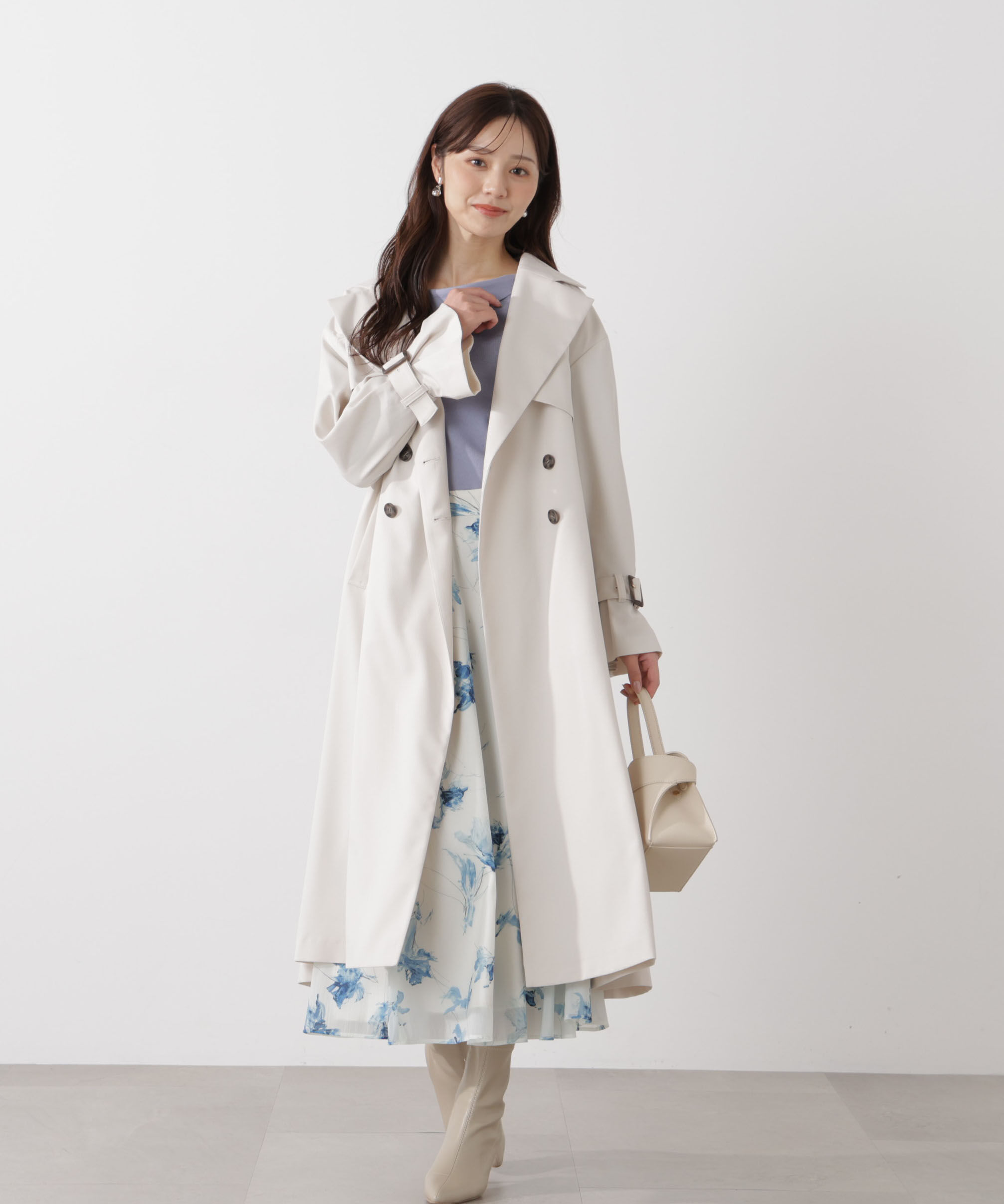 PROPORTION BODY DRESSING「＜防シワ/花粉リリース＞ベーシックトレンチコート」|その他|