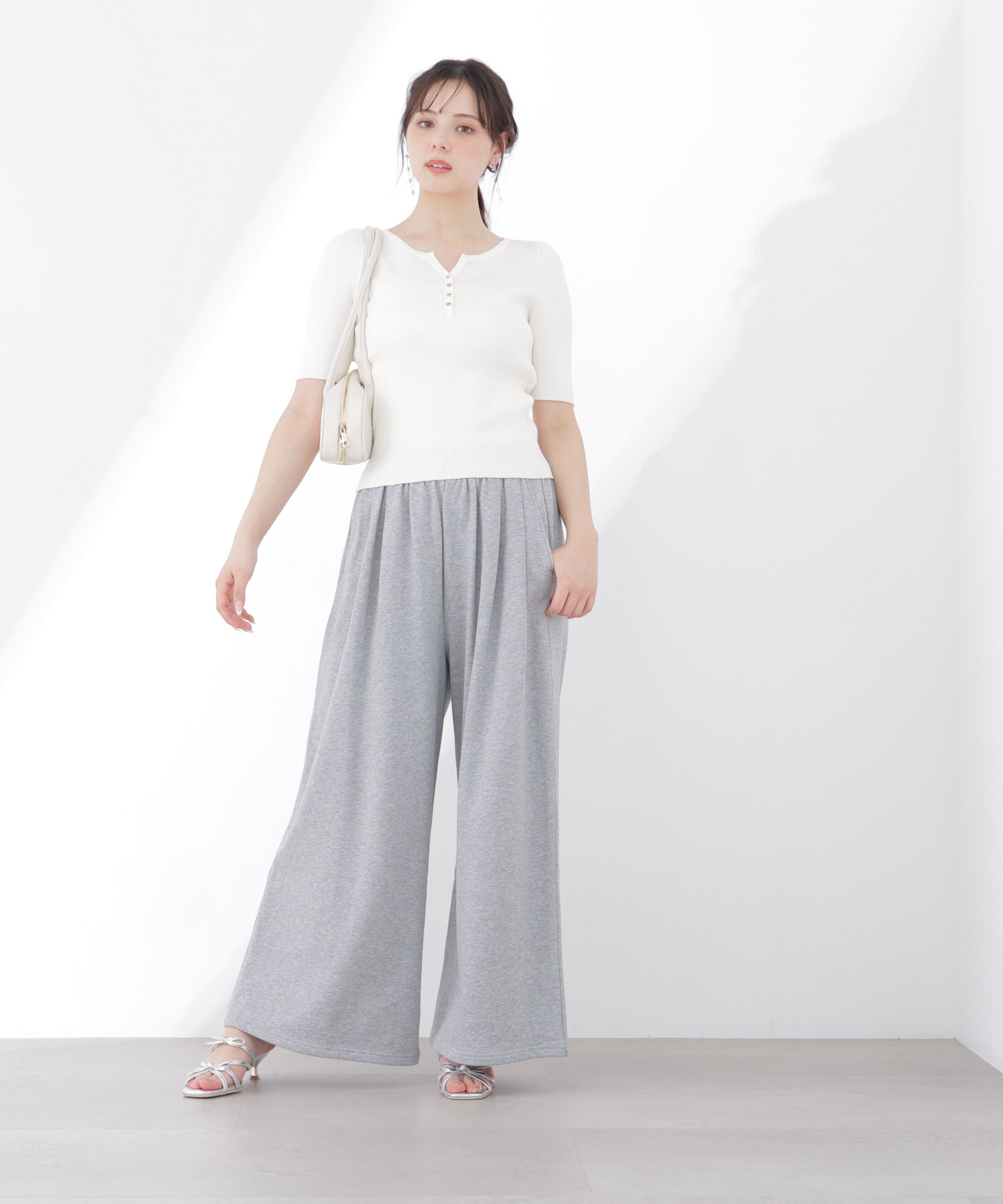 PROPORTION BODY DRESSING「ヘンリーネックニット 26SS」|ニット・セーター|