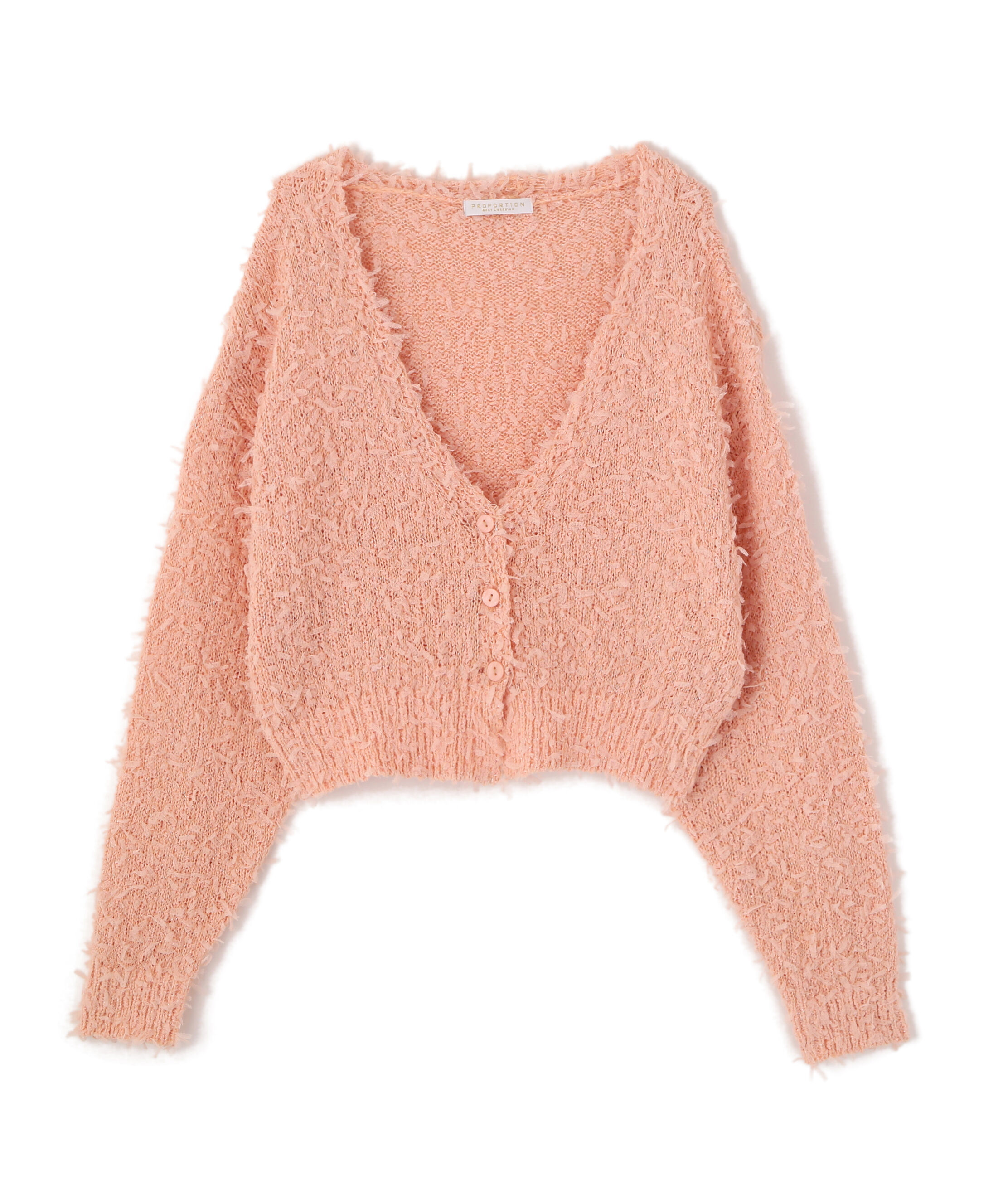 PROPORTION BODY DRESSING「テープヤーンカーディガン　26SS」|カーディガン|