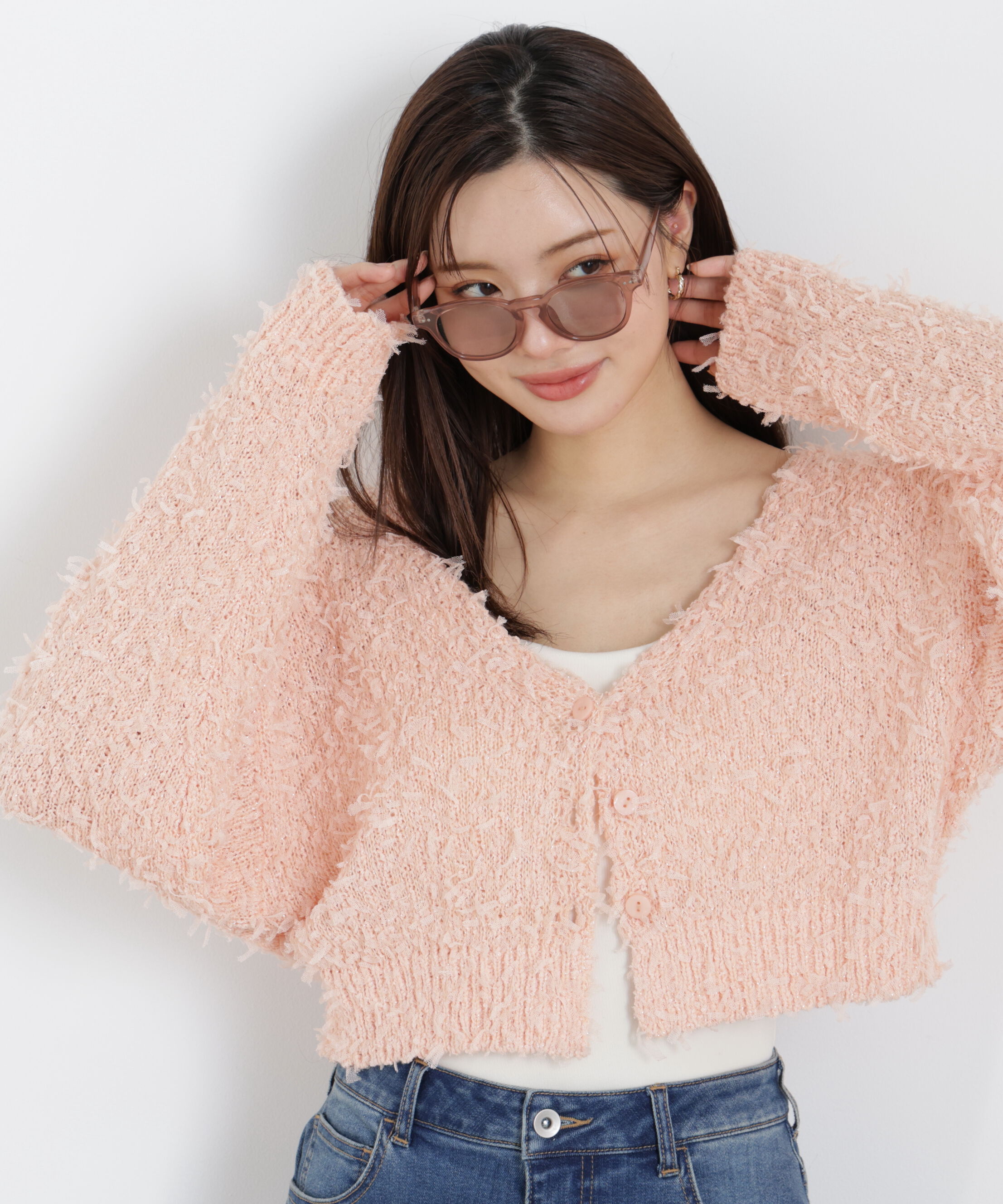 PROPORTION BODY DRESSING「テープヤーンカーディガン　26SS」|カーディガン|