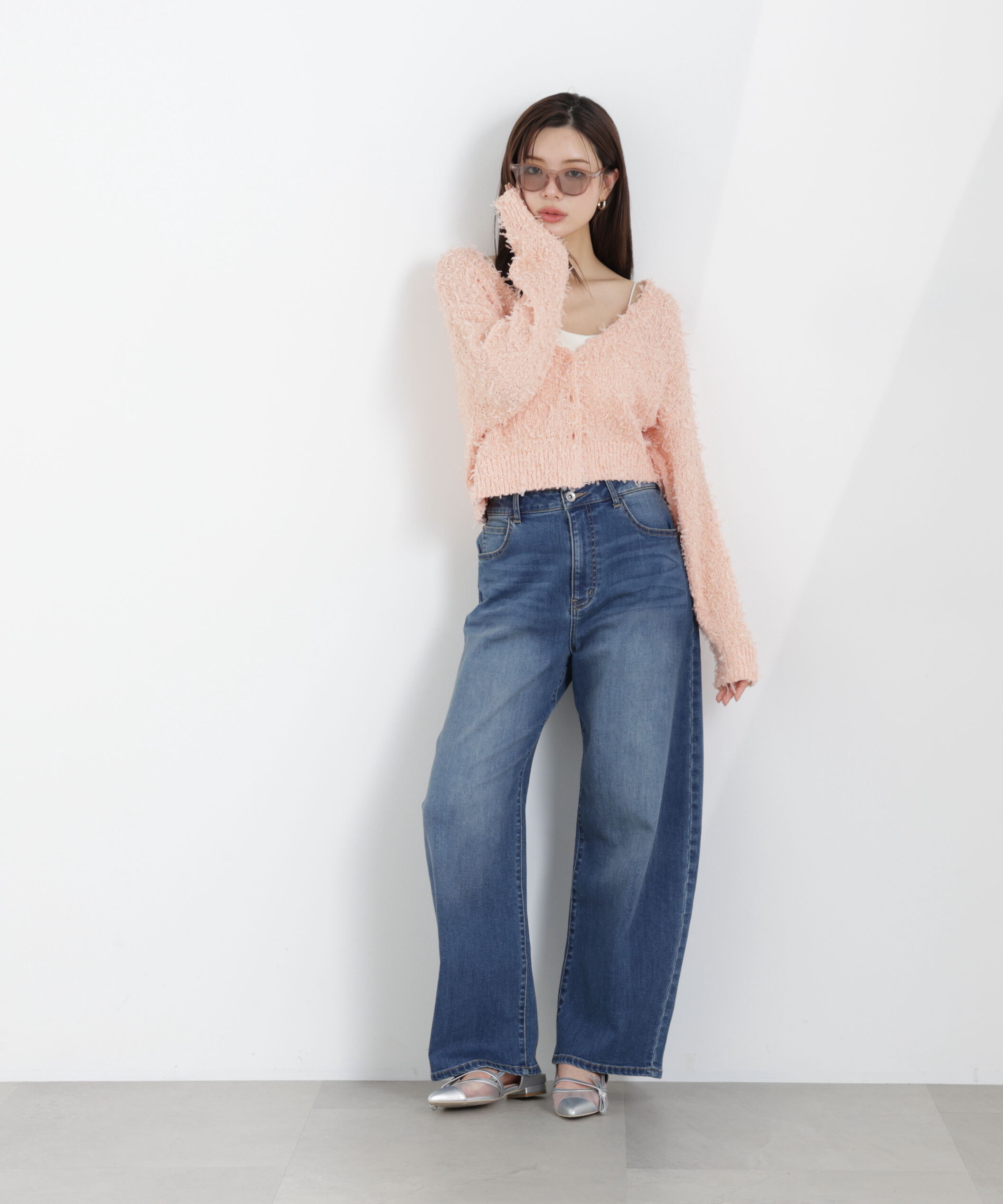 PROPORTION BODY DRESSING「テープヤーンカーディガン　26SS」|カーディガン|