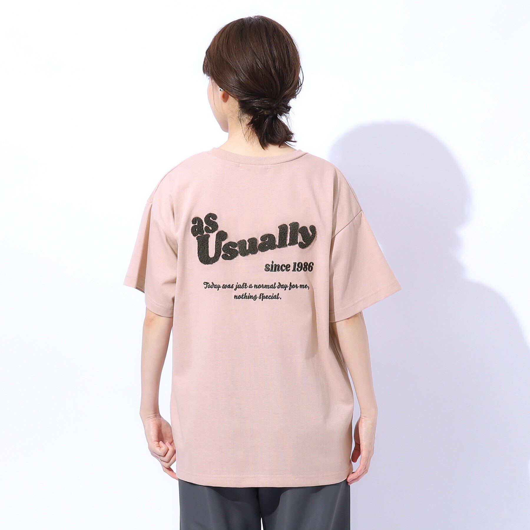 SHOO･LA･RUE「サガラ刺繍BIGTシャツ」|Tシャツ・カットソー|