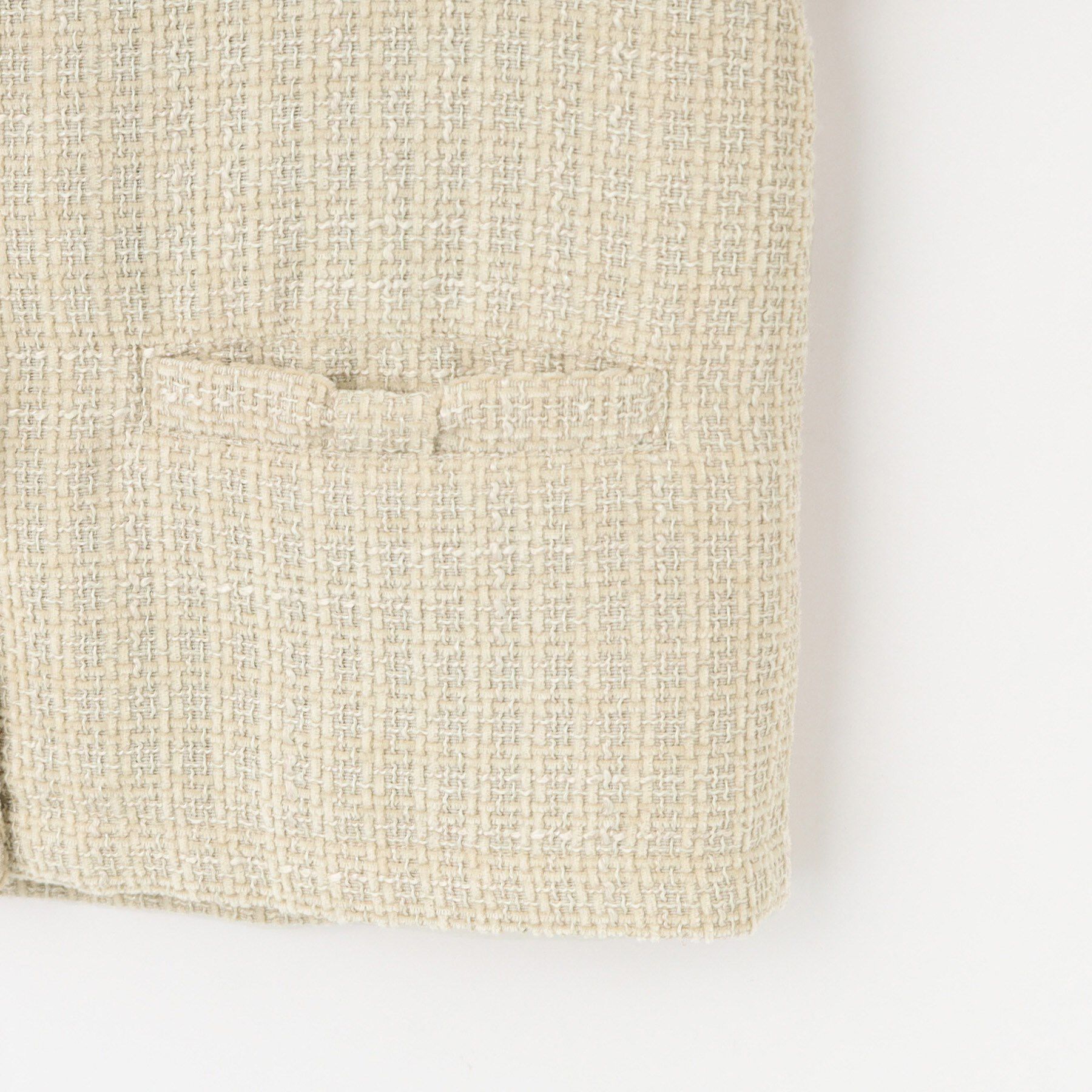 SHOO･LA･RUE「【100-140cm/プチセレ】ツイードジャケット」|ノーカラージャケット|