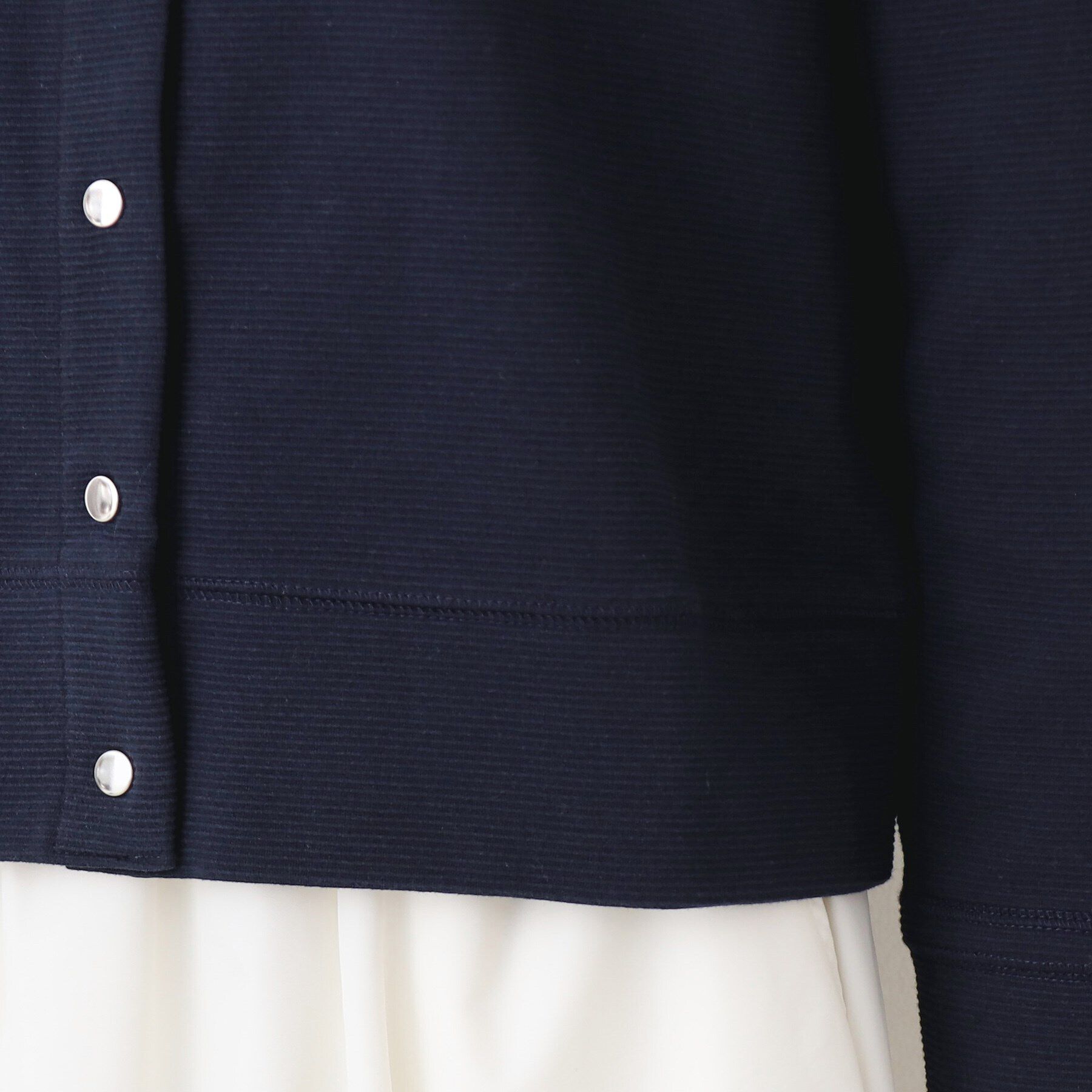 Dessin「【洗える】メタルボタンクルーネックカーディガン（S～L）」|カーディガン|