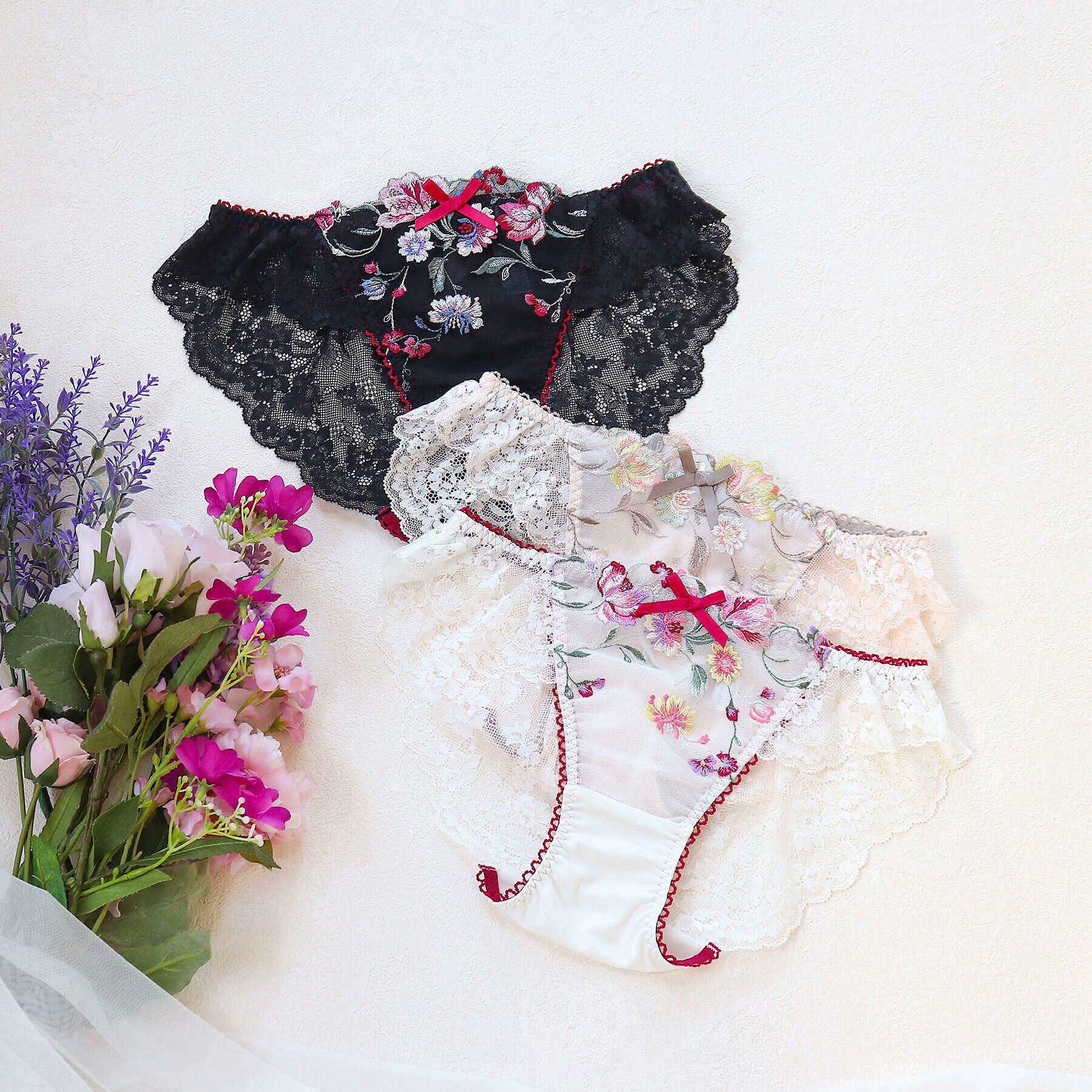 Risa Magli「レンヌ レースショーツ」|インナー|