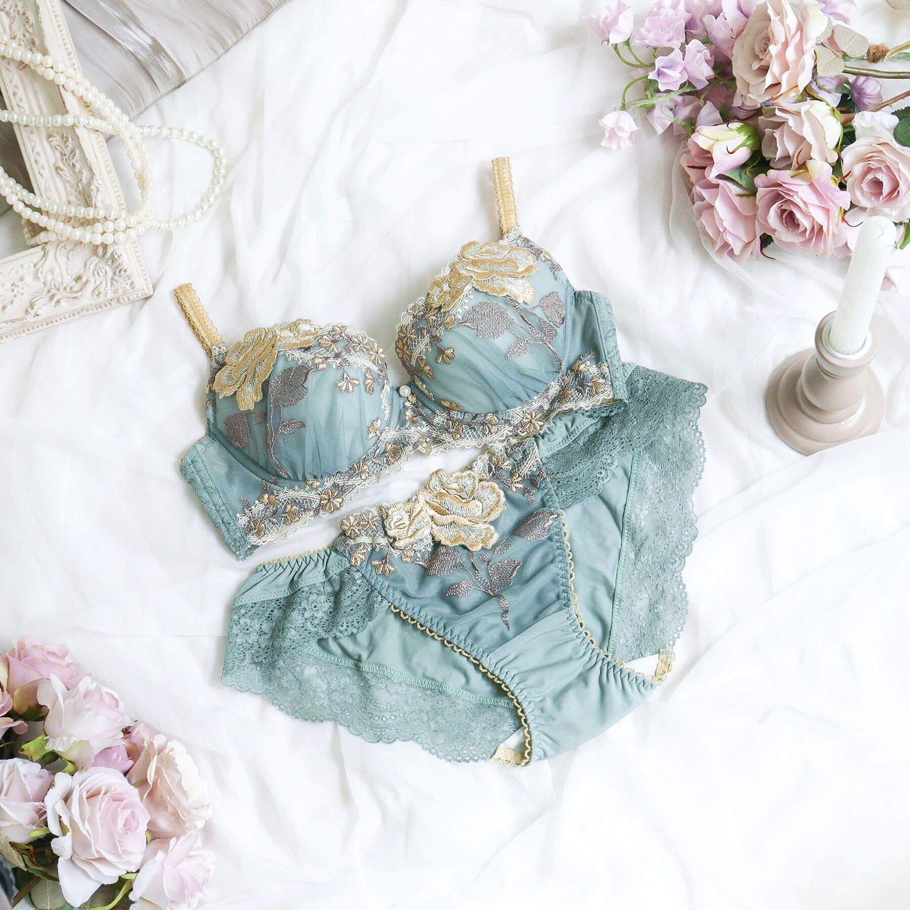 Risa Magli「フロリーナ ノーマルショーツ」|インナー|