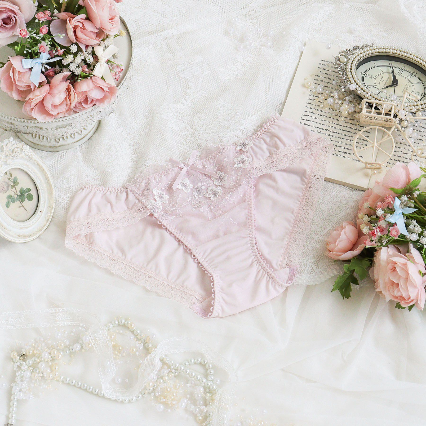 Risa Magli「フリート ノーマルショーツ」|インナー|ピンク(071)