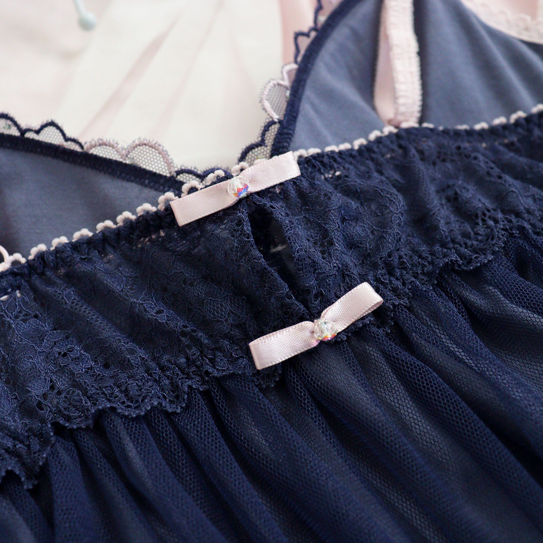 Risa Magli「ヘルティー カップ付スリップ」|キャミソール|