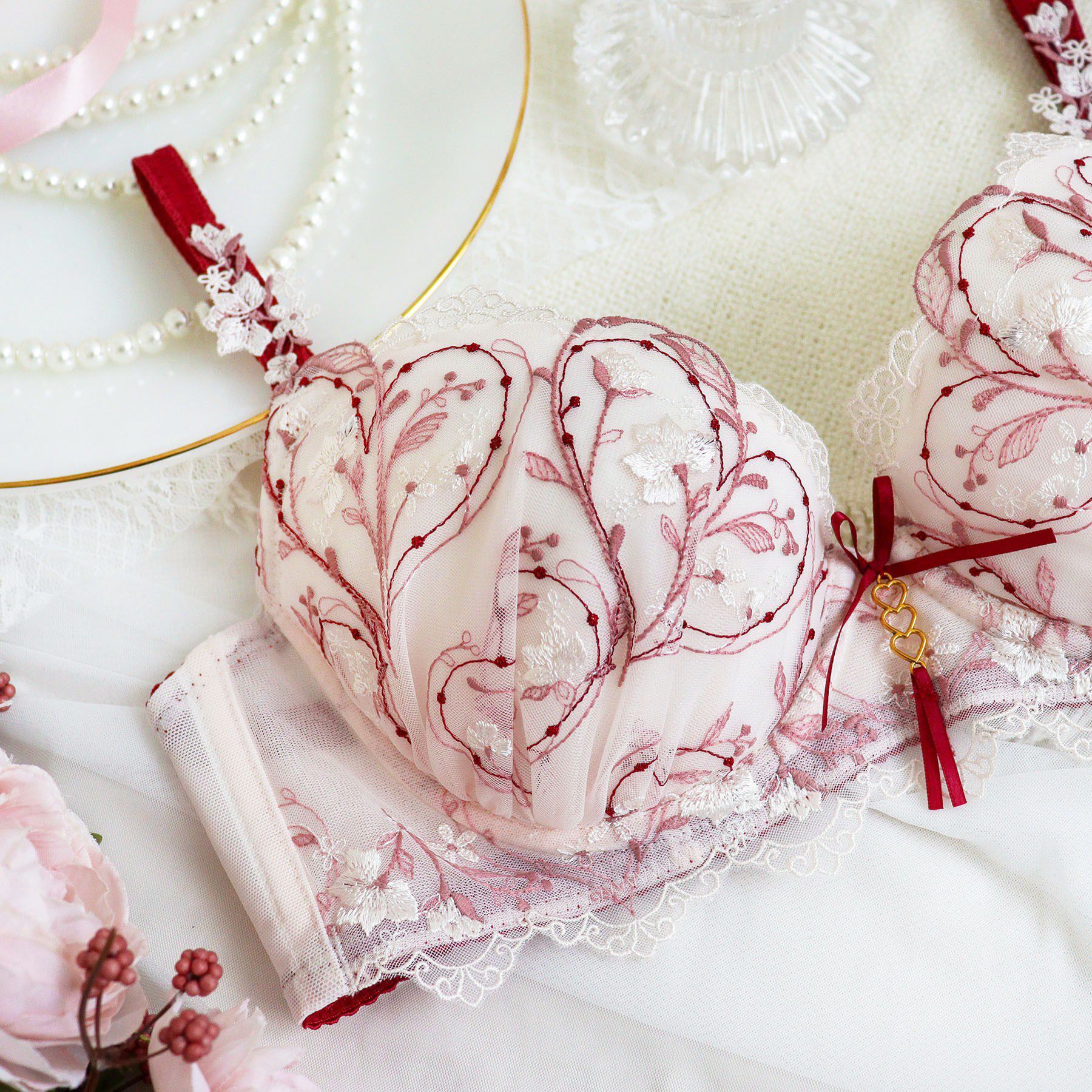 Risa Magli「フローチェ ブラジャー (D-F) ＜Sweet Rich（スウィートリッチ）＞」|インナー|