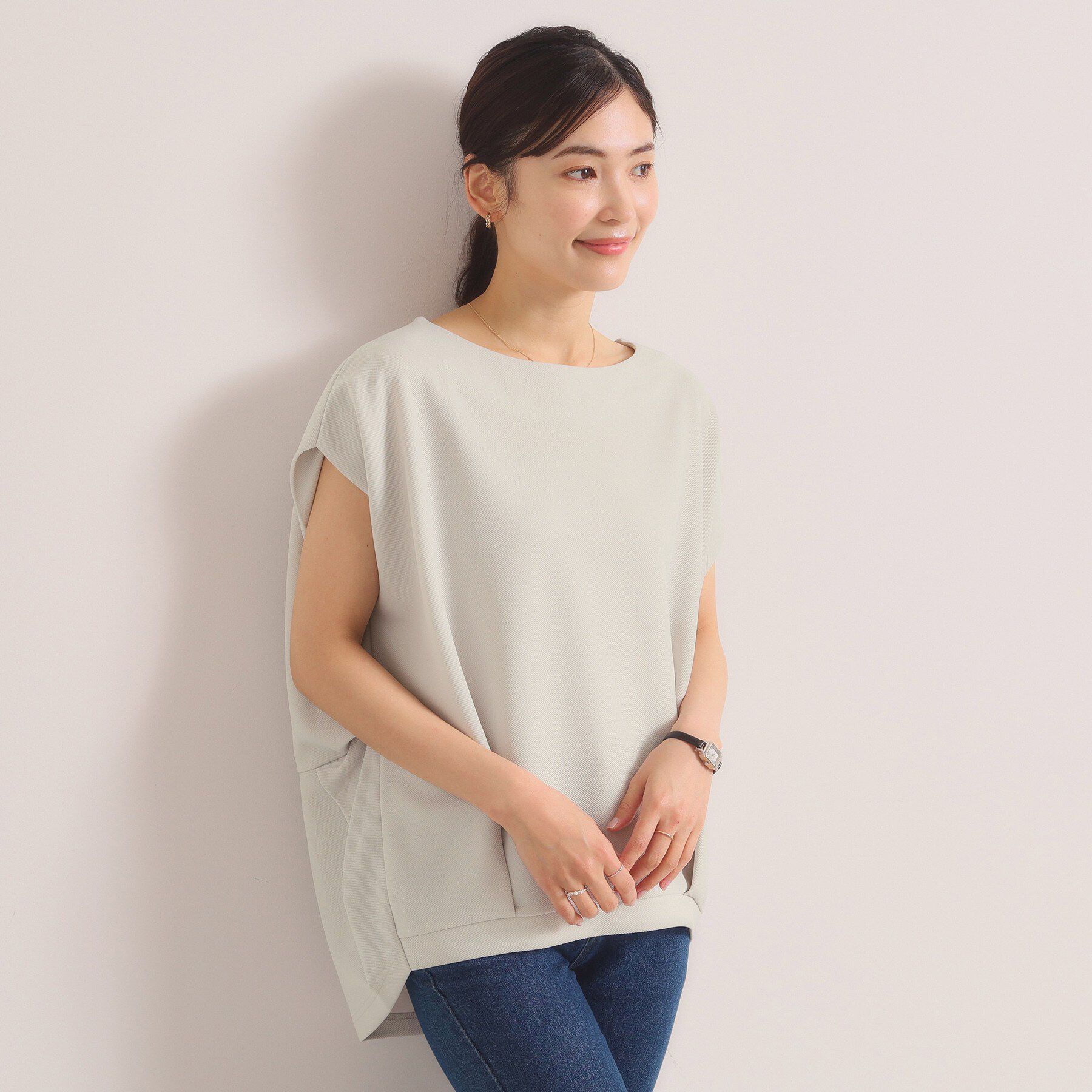 ITS&rsquo;DEMO「【洗濯機OK】カットカルゼプルオーバー」|Tシャツ・カットソー|
