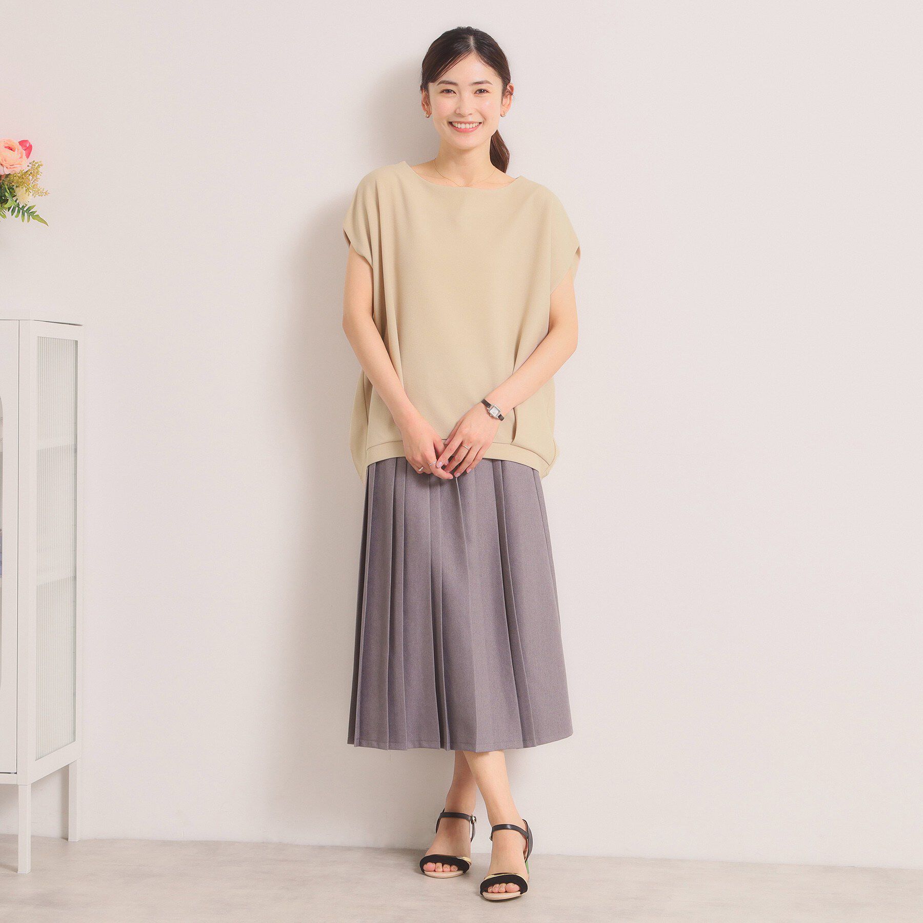 ITS&rsquo;DEMO「【洗濯機OK】カットカルゼプルオーバー」|Tシャツ・カットソー|