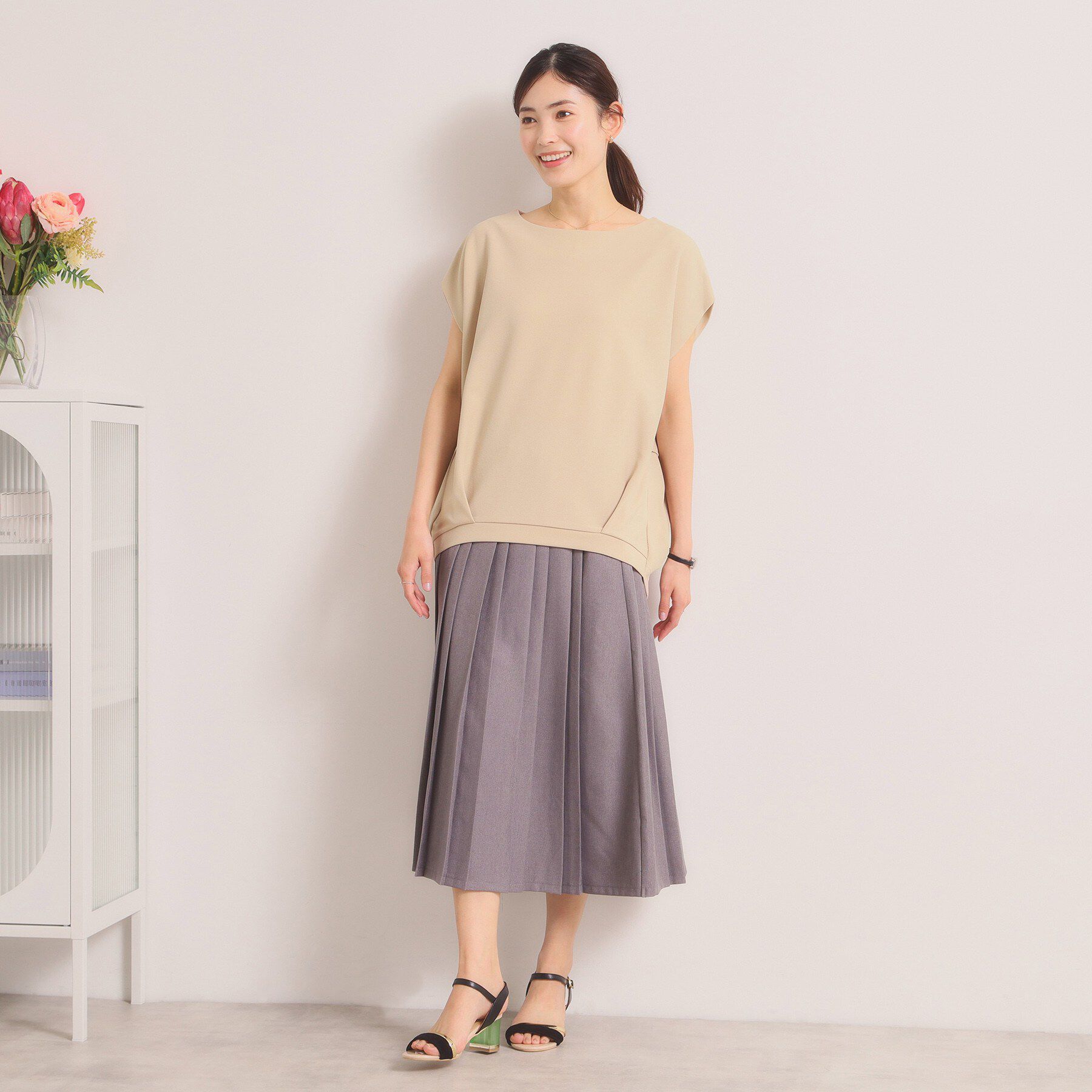 ITS&rsquo;DEMO「【洗濯機OK】カットカルゼプルオーバー」|Tシャツ・カットソー|