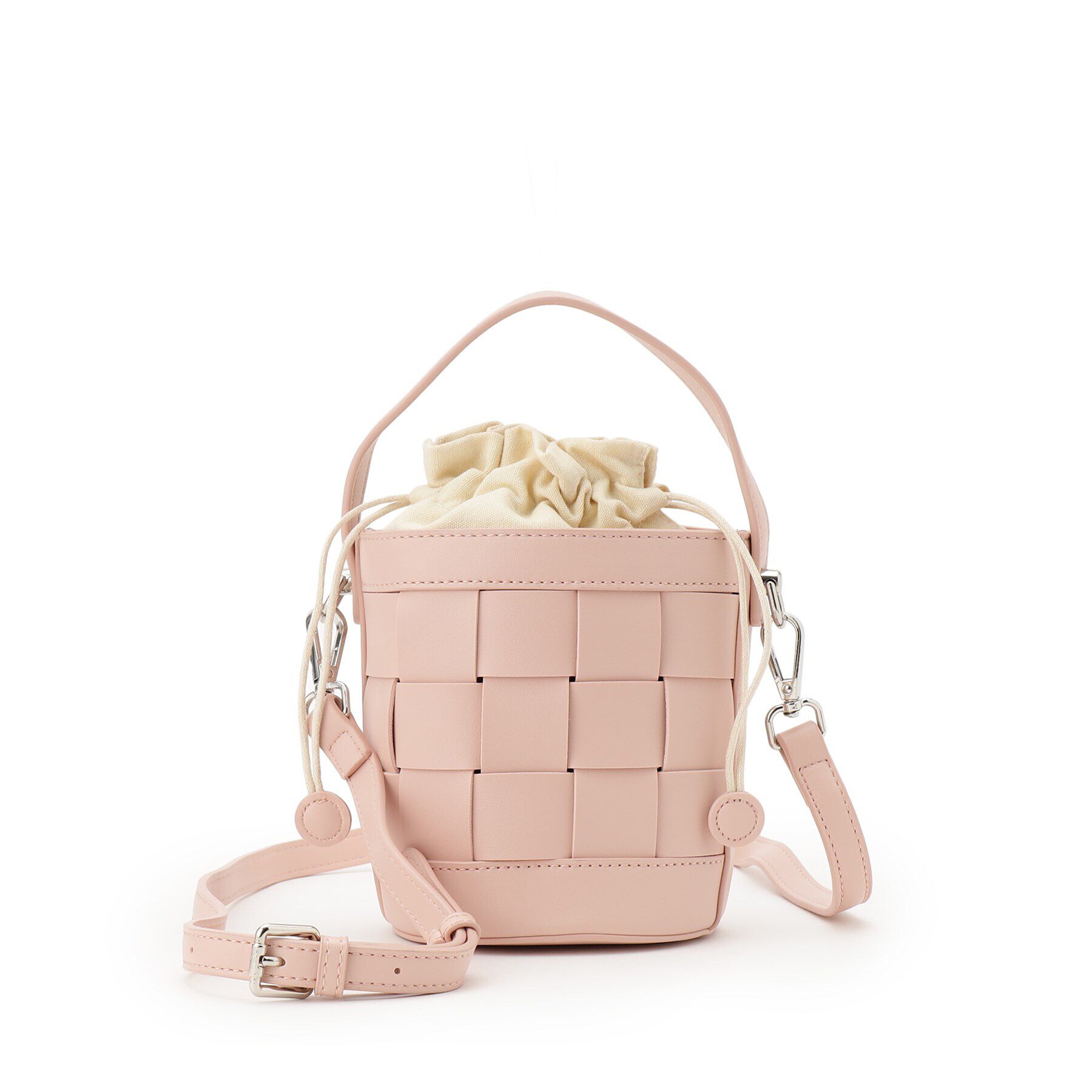 Ober Tashe「バケツ型バッグ」|ショルダー・メッセンジャー|ライトピンク(072