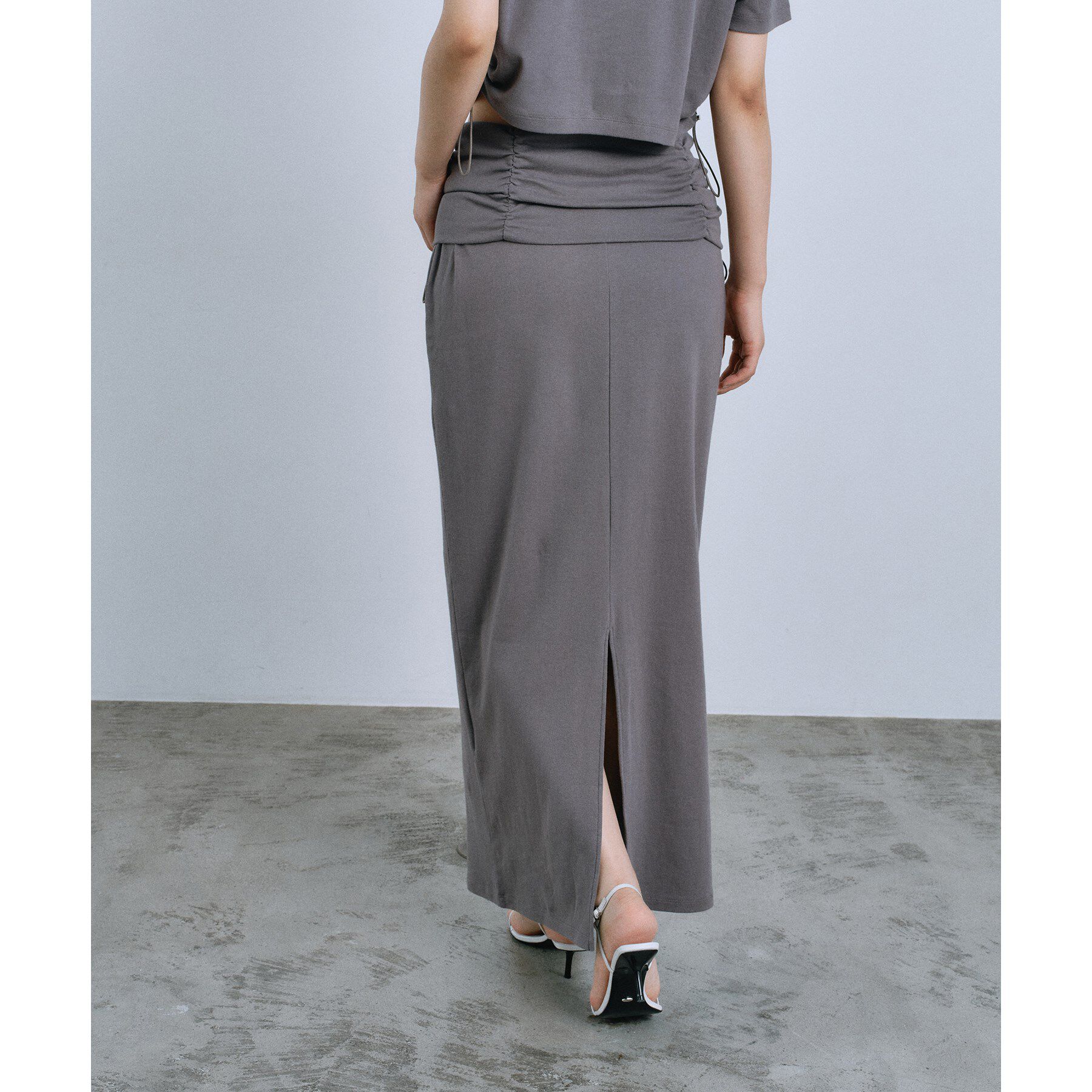 CODE A「drawstring skirt dress」|スカート|