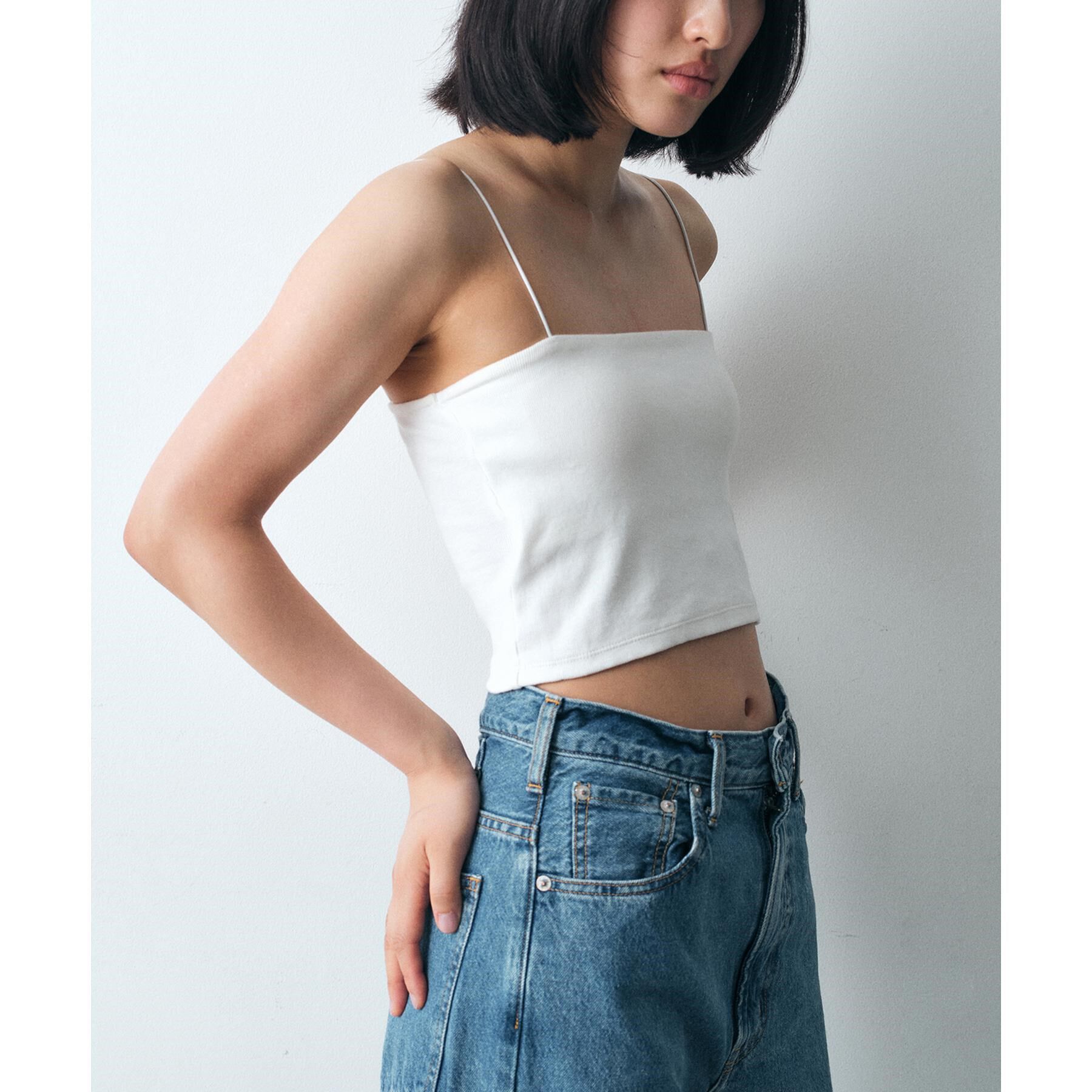CODE A「【Re】bandeau bra top」|チューブトップ|