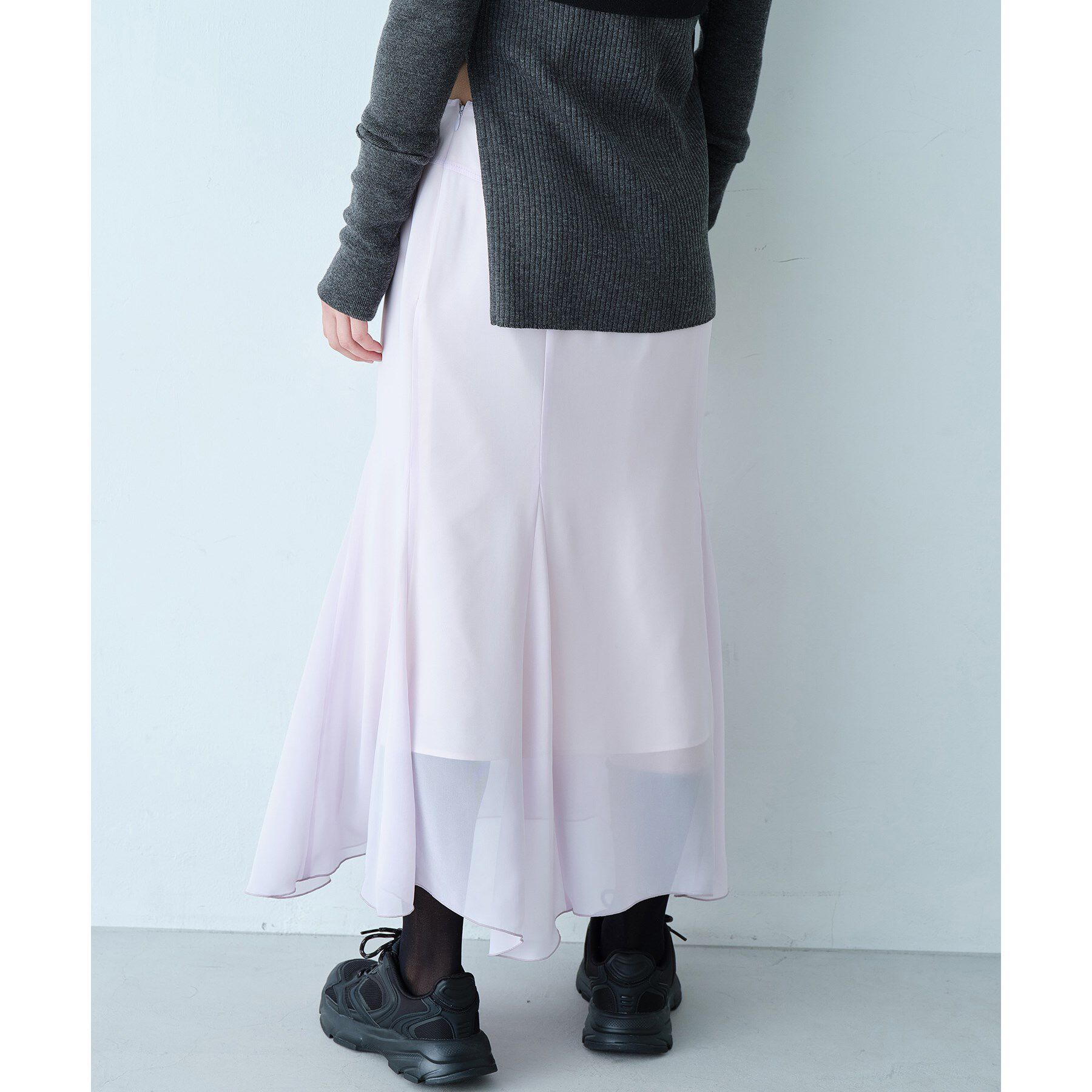 CODE A「sheer fit skirt」|スカート|