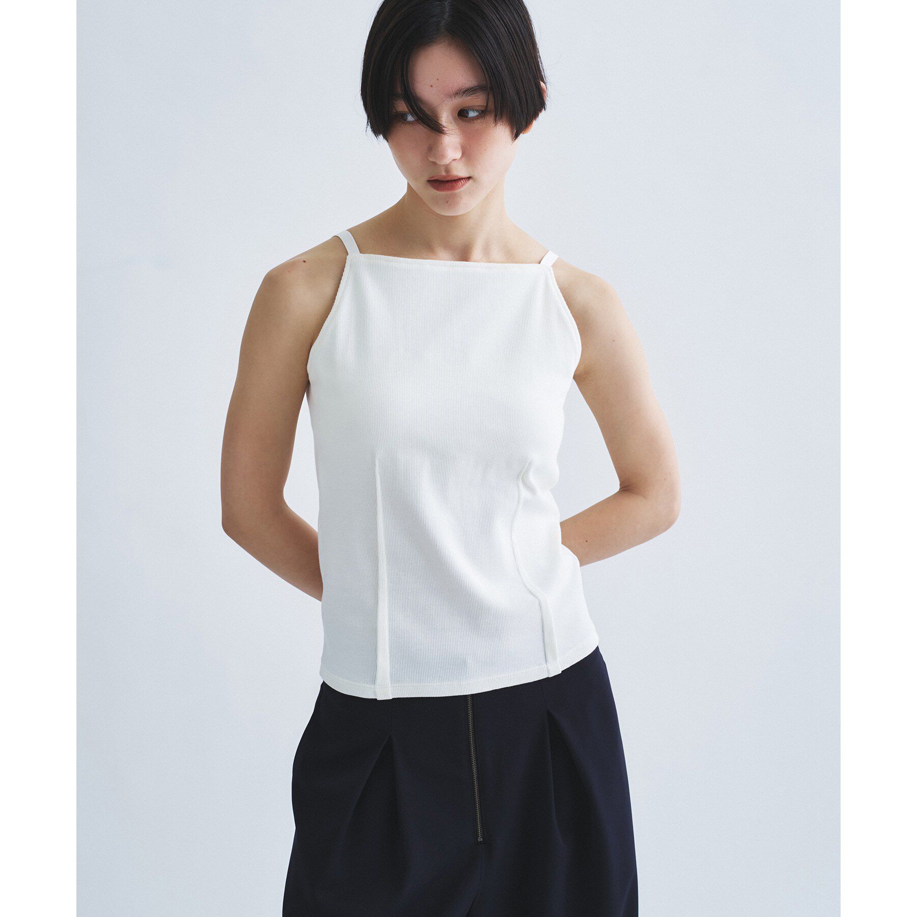 CODE A「edge line camisole」|キャミソール|
