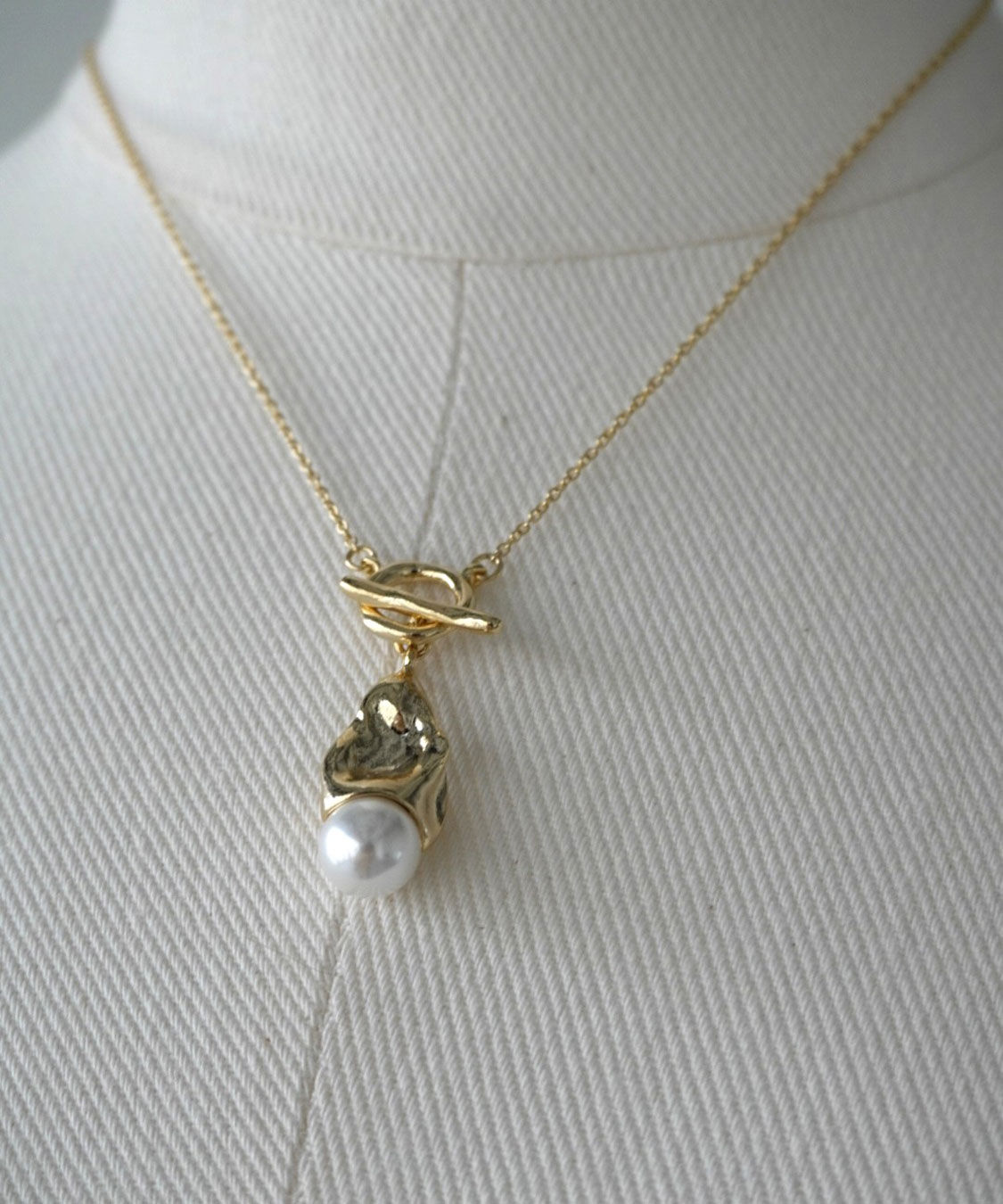 COCO DEAL「Oyster シェルパールネックレス」|ネックレス|