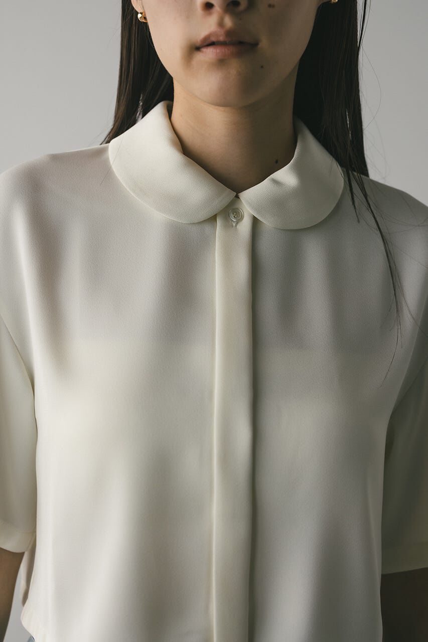 STYLEMIXER「サークルカラーサテンショートシャツ」|シャツ・ブラウス|