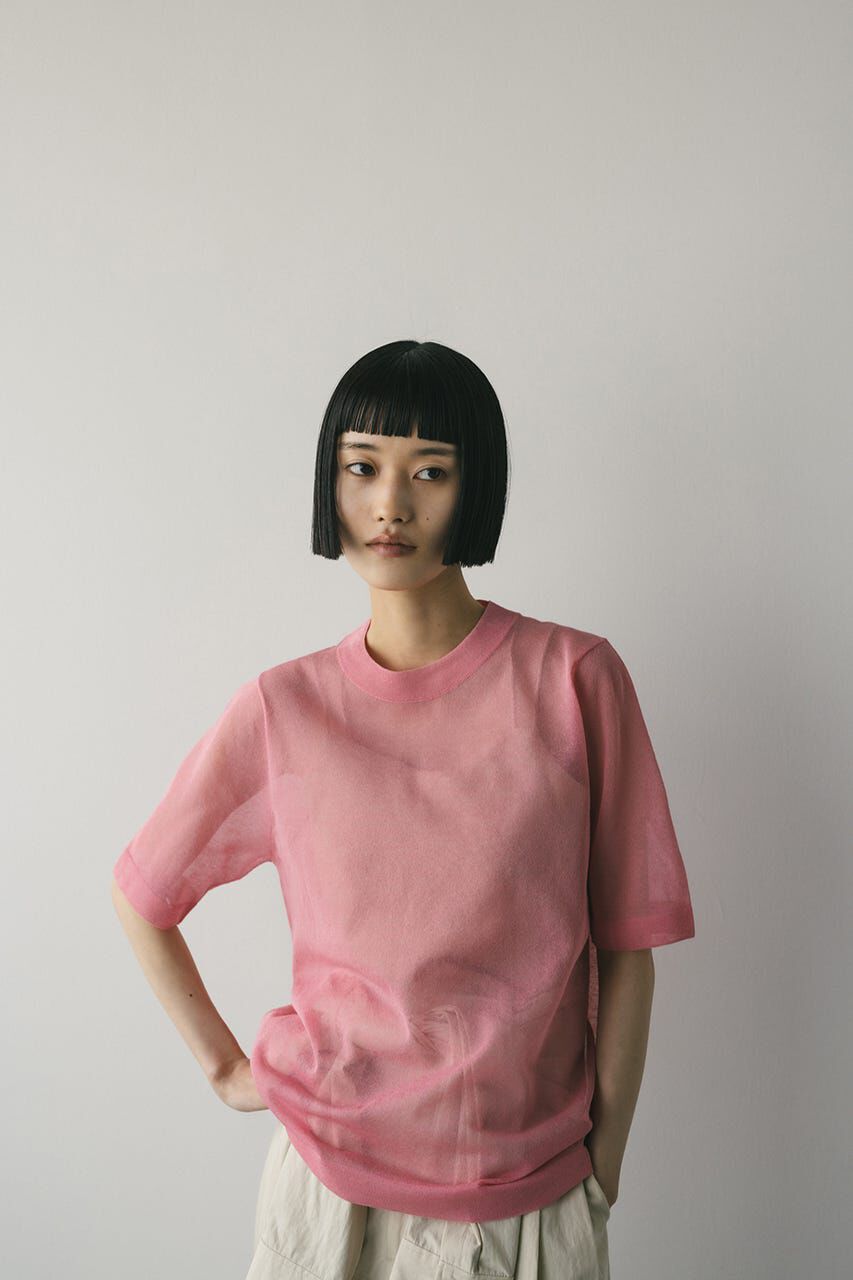 STYLEMIXER「ウォッシャブルリネンニットT」|ニット・セーター|