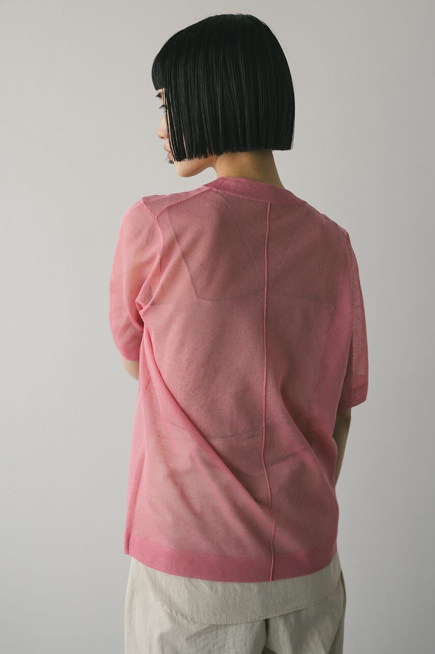 STYLEMIXER「ウォッシャブルリネンニットT」|ニット・セーター|