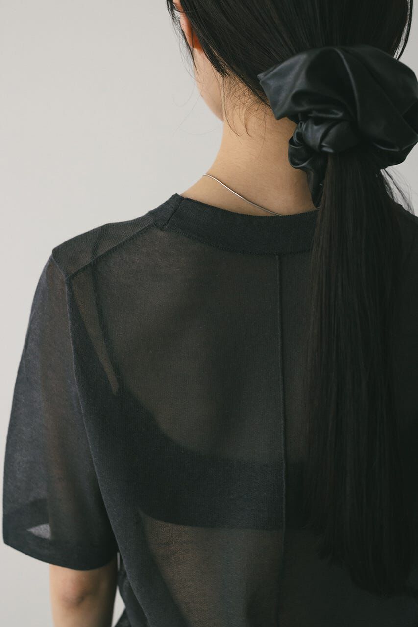 STYLEMIXER「ウォッシャブルリネンニットT」|ニット・セーター|