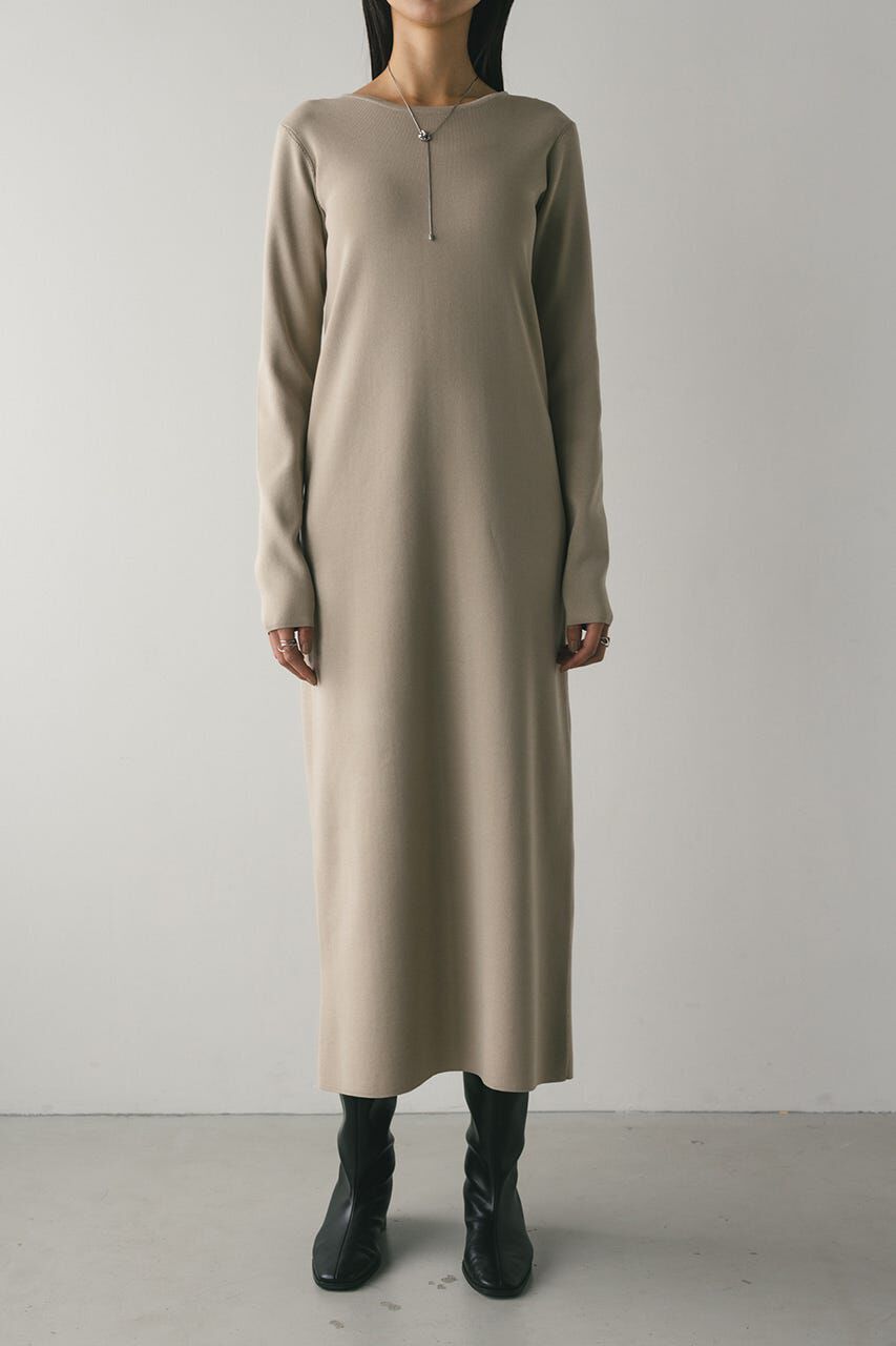 STYLEMIXER「2ピースバルーンペプラムニットワンピース」|ワンピース|