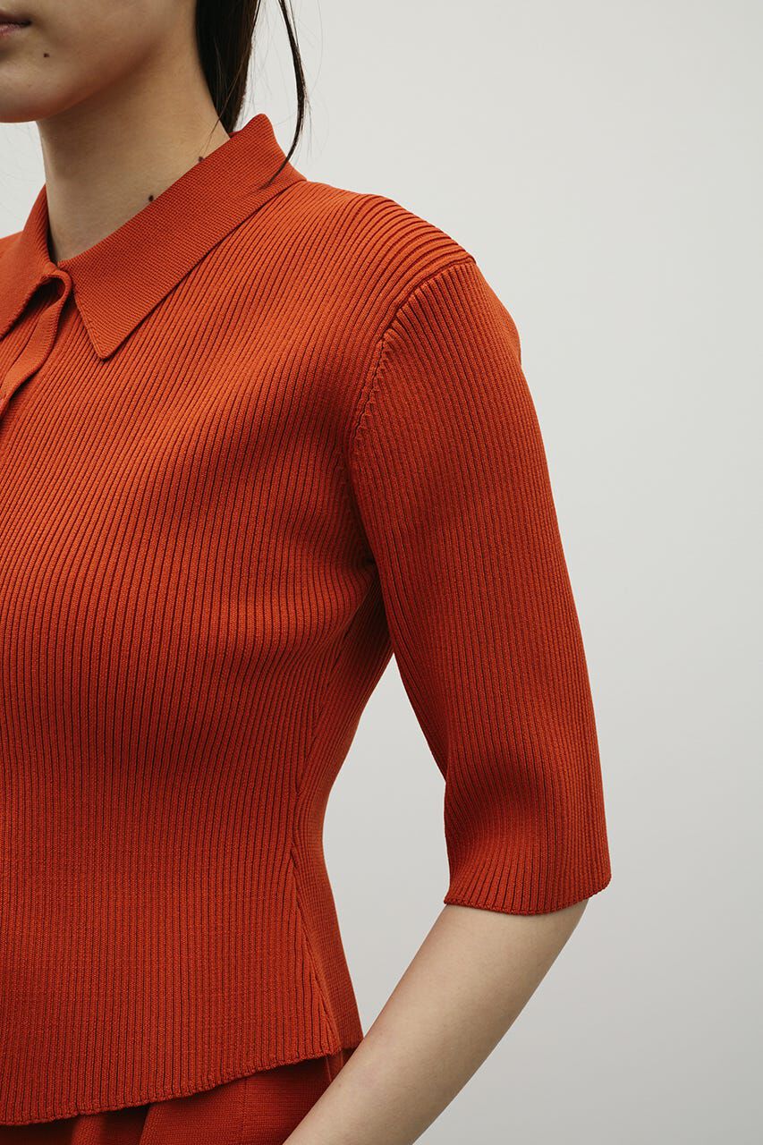 STYLEMIXER「2ピースハーフスリーブポロニットワンピース」|ワンピース|