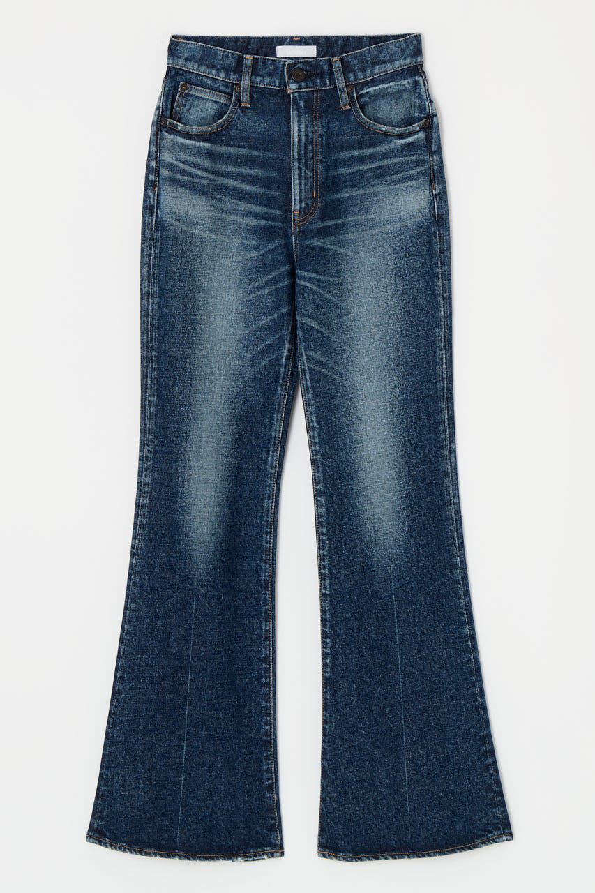 MOUSSY「MVS D/BLU FLARE」|デニム|