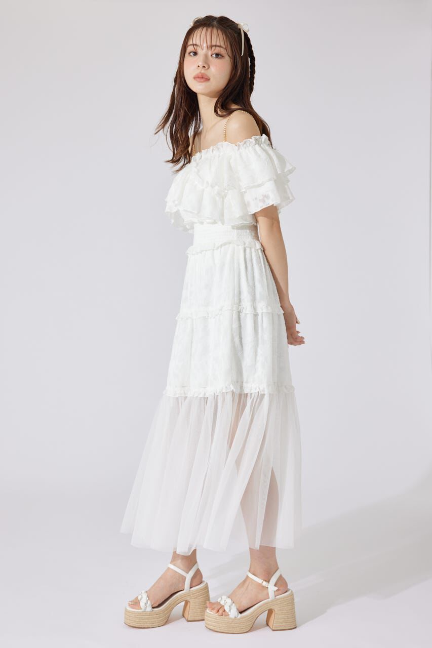 rienda「2WAYオフショルワンピース」|ワンピース|