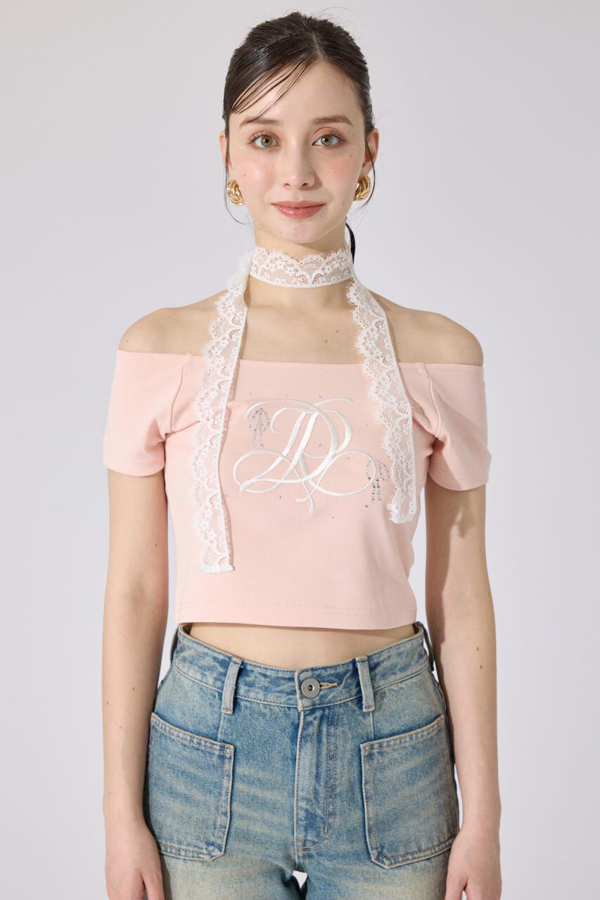 rienda「2WAYオフショルTシャツ」|Tシャツ・カットソー|