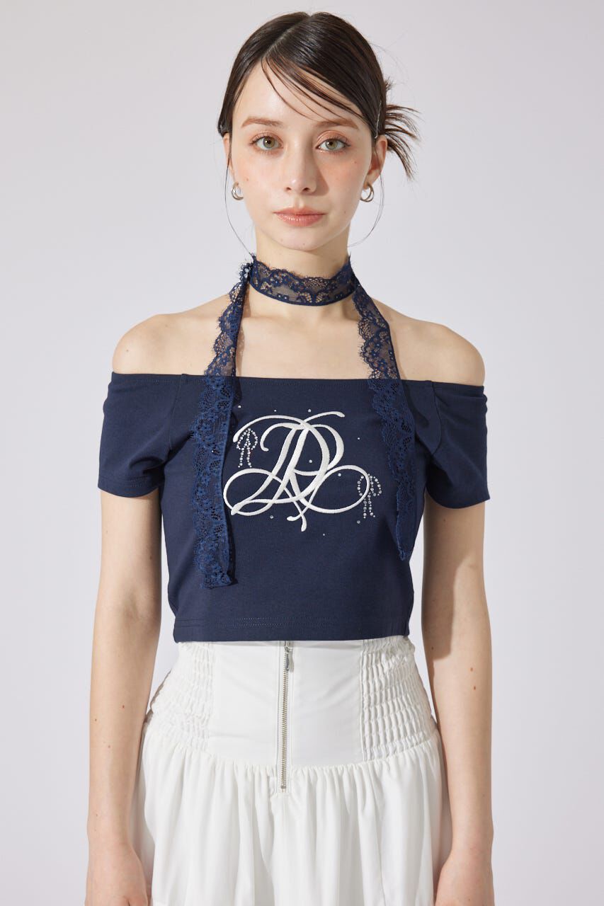 rienda「2WAYオフショルTシャツ」|Tシャツ・カットソー|