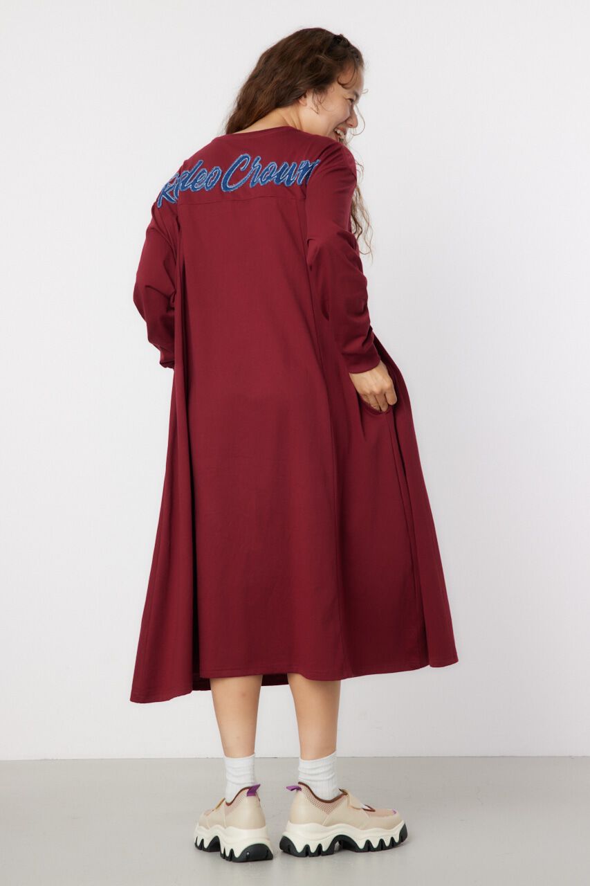 RODEO CROWNS「デニムアップリケロゴワンピース」|ワンピース|