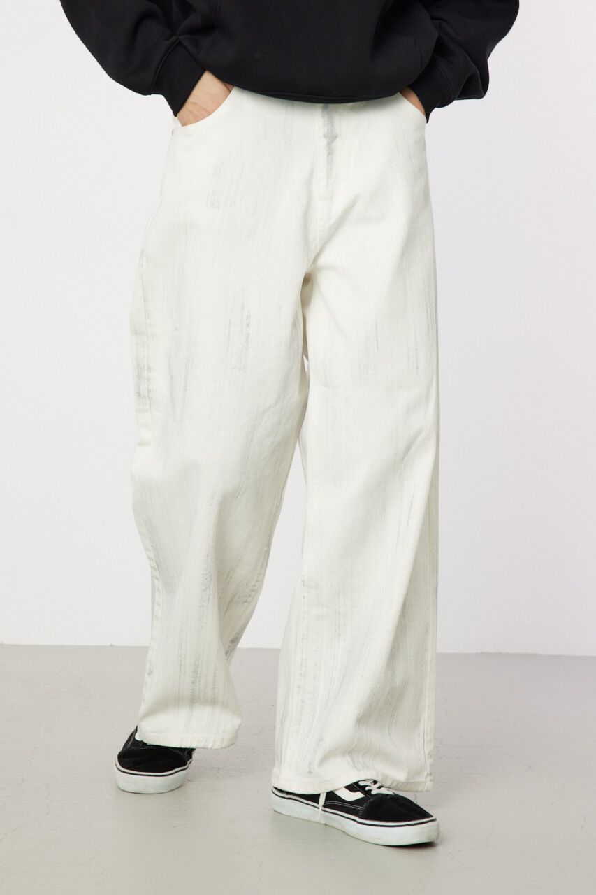 RODEO CROWNS「foiled デニムパンツ」|デニム|