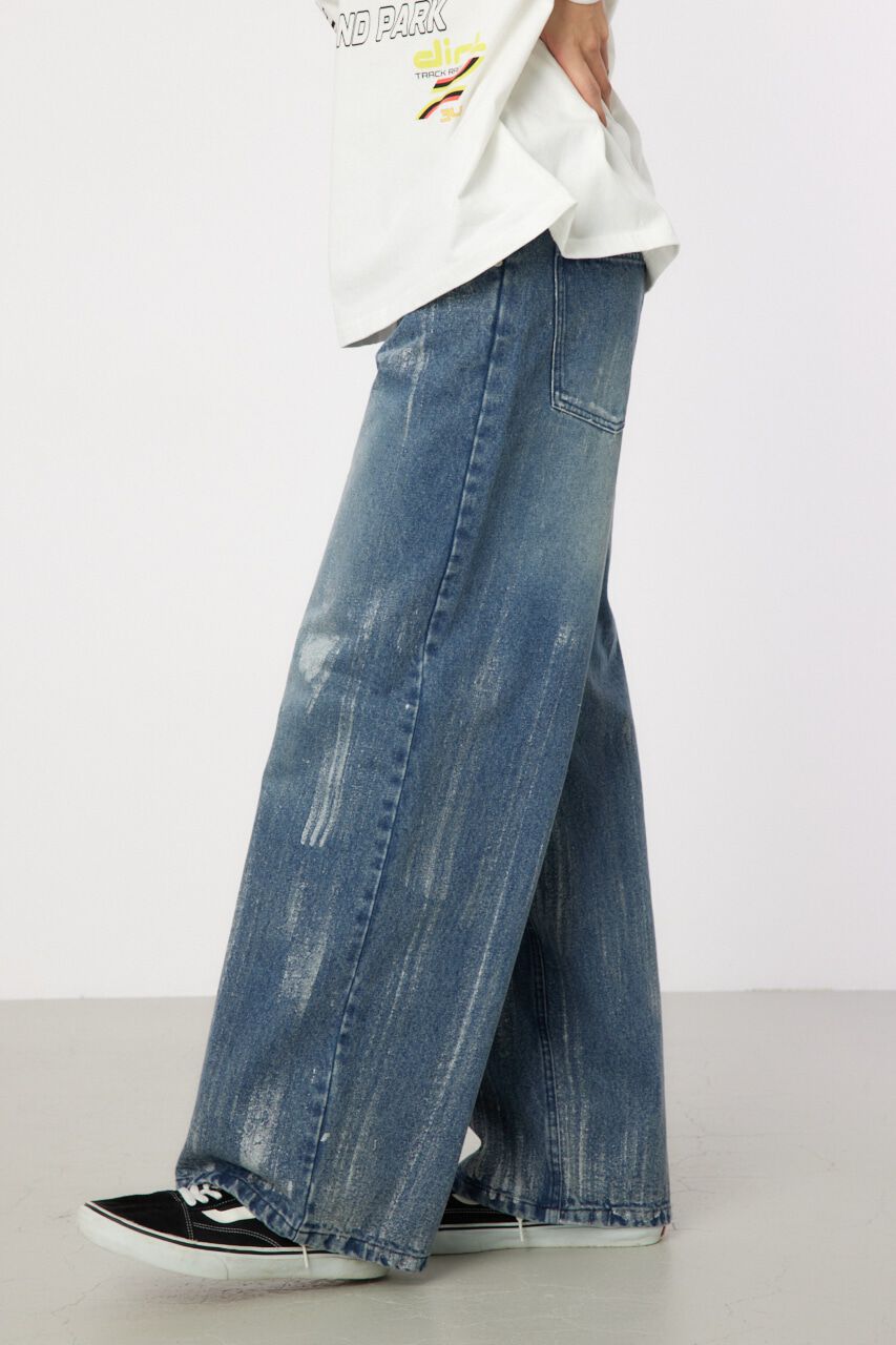 RODEO CROWNS「foiled デニムパンツ」|デニム|