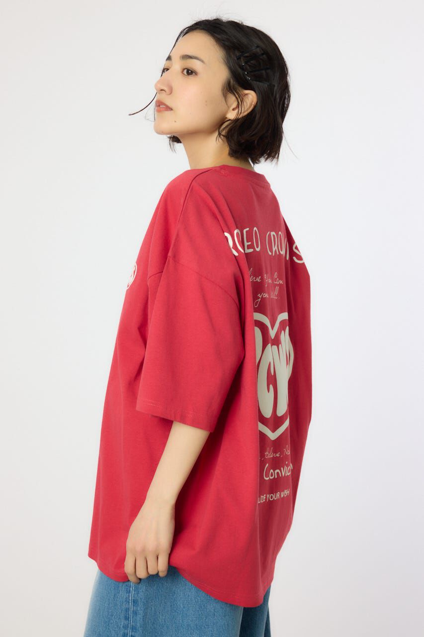 RODEO CROWNS「ハートフルハッポウTシャツ」|Tシャツ・カットソー|
