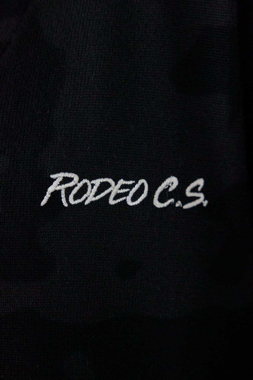 RODEO CROWNS「ネオンカラーロゴニットカーディガン」|カーディガン|