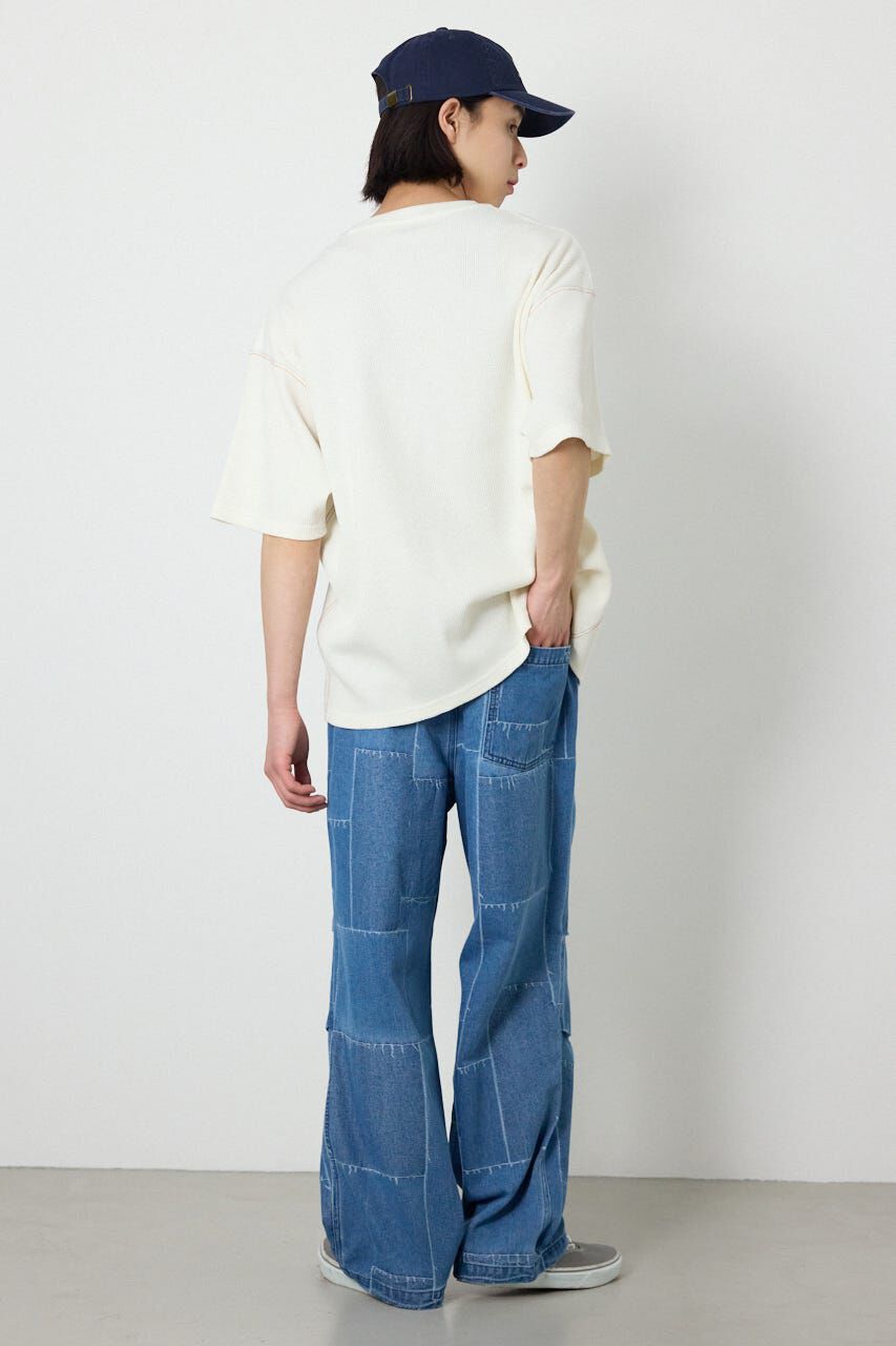 RODEO CROWNS「ピグメントワッフルTシャツ」|Tシャツ・カットソー|