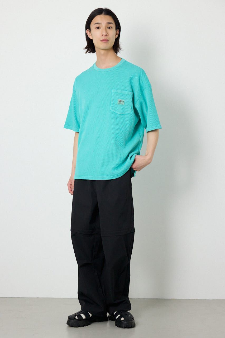 RODEO CROWNS「ピグメントワッフルTシャツ」|Tシャツ・カットソー|